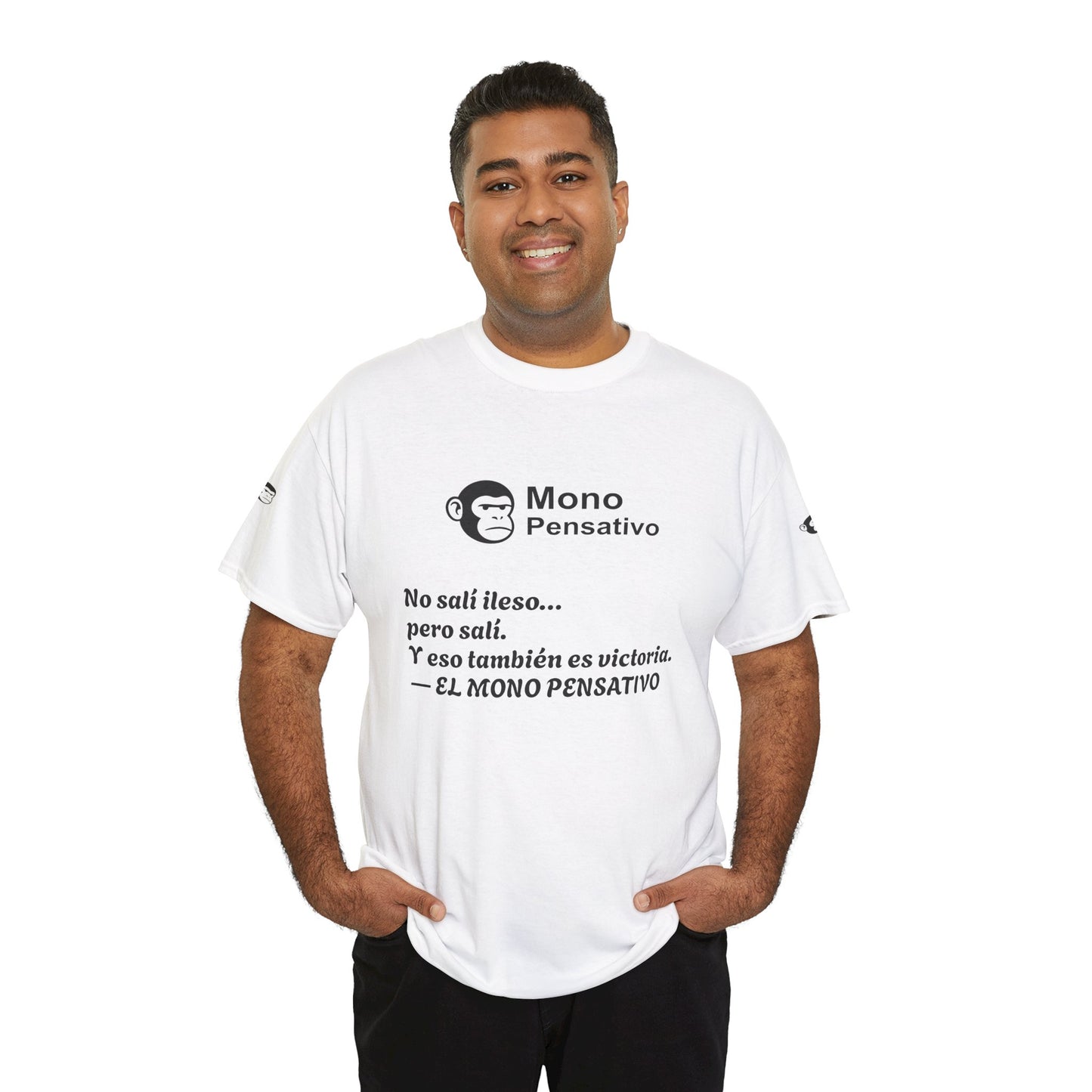 🐒Tee Motivacional Unisex | Ropa con Mensaje y Estilo – Ropa con Sentido –El Mono Pensativo