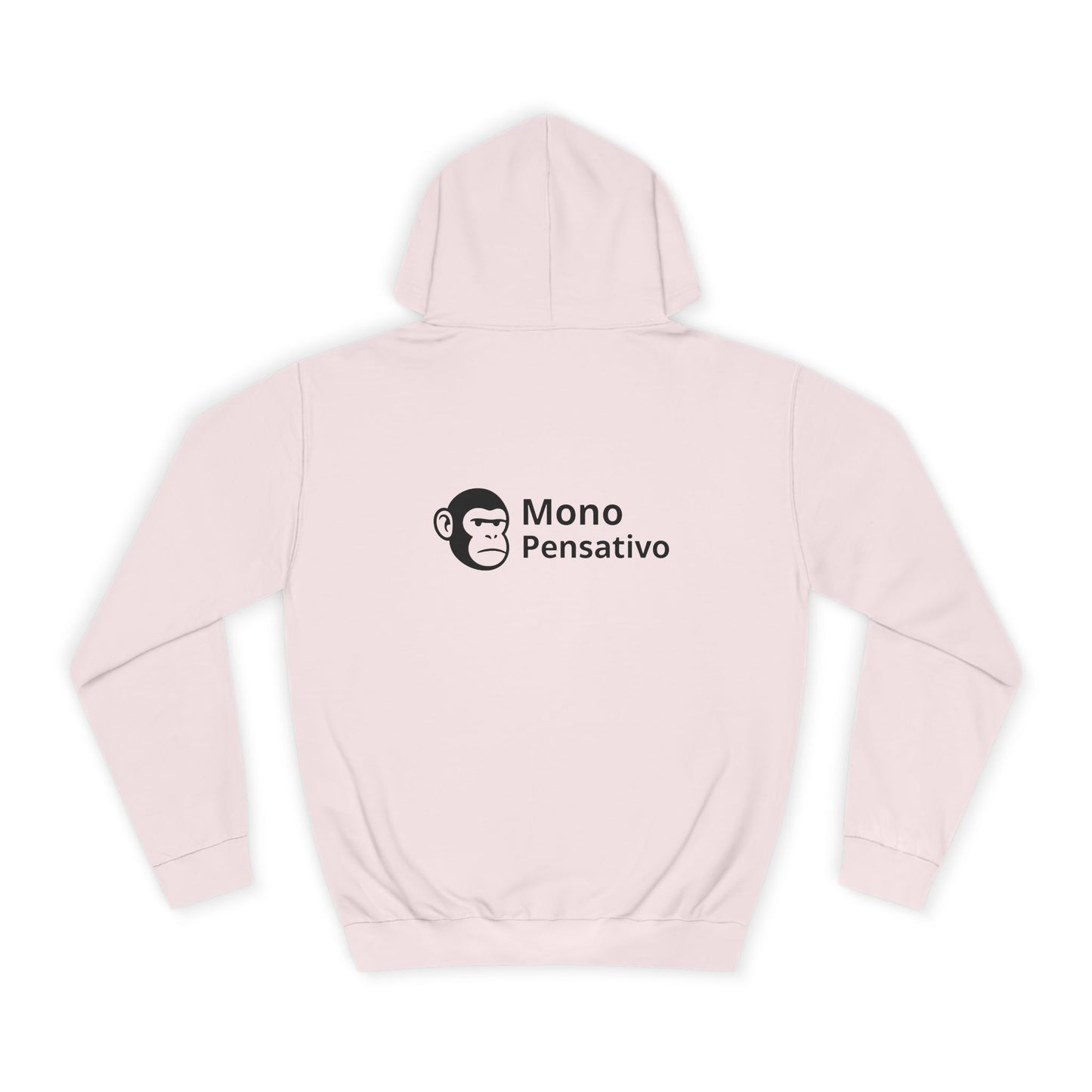🧥 Hoodie “Modo Pensativo” – Edición Logo - Mono Pensativo