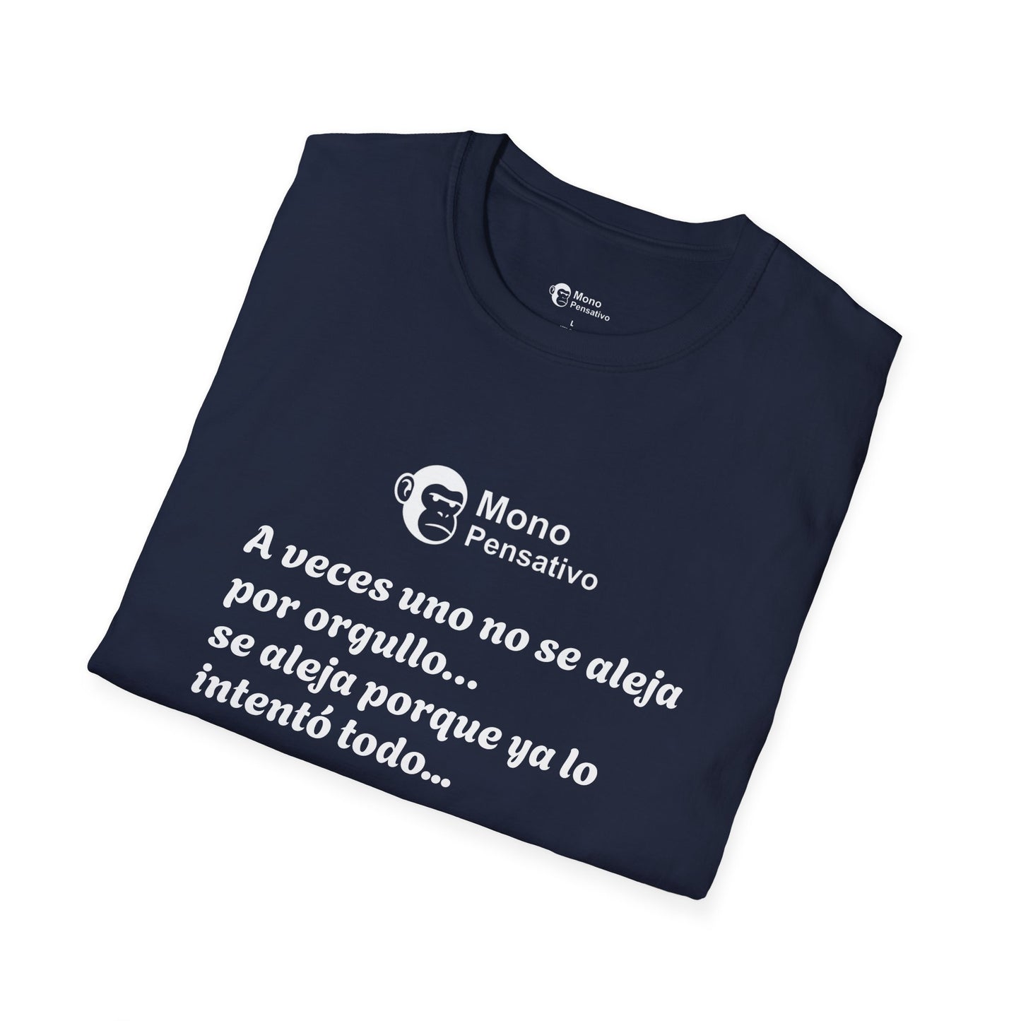 “Reflexión Urbana” – Camiseta Inspiradora - Mono Pensativo Shirt