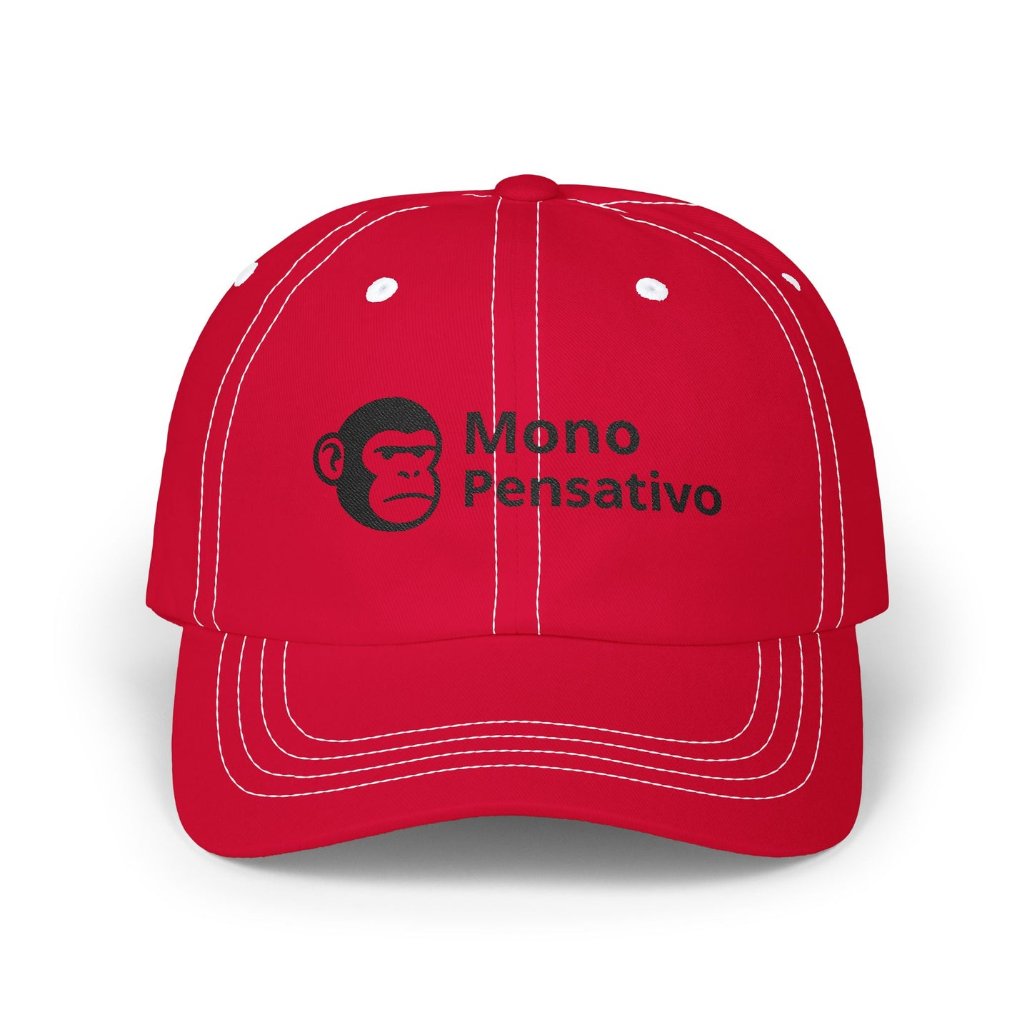 Pensativo Bordado Cap - Mono Pensativo Adjustable Hat