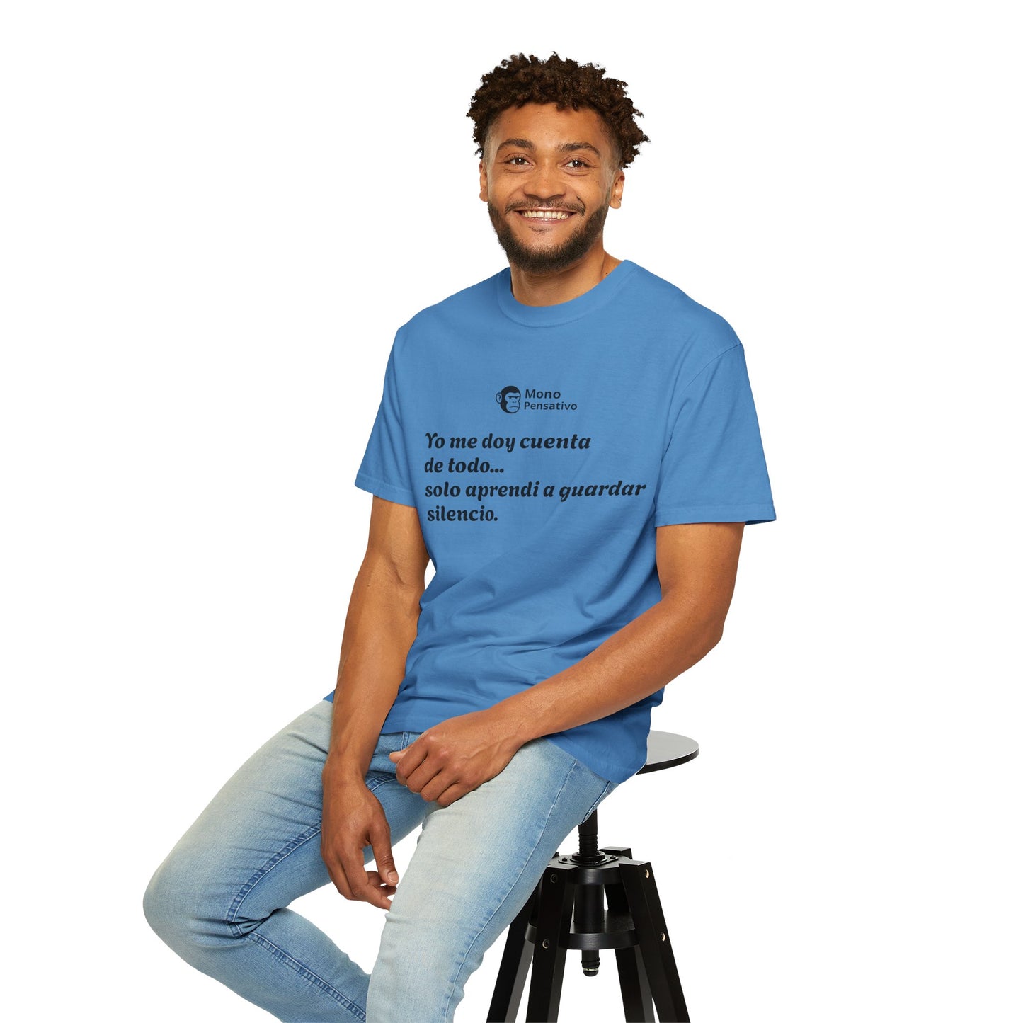 El Mono que da de qué hablar Unisex T-shirt - El Mono Pensativo