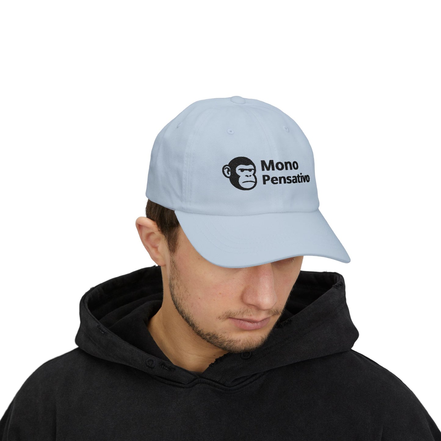 Pensativo Bordado Cap - Mono Pensativo Adjustable Hat