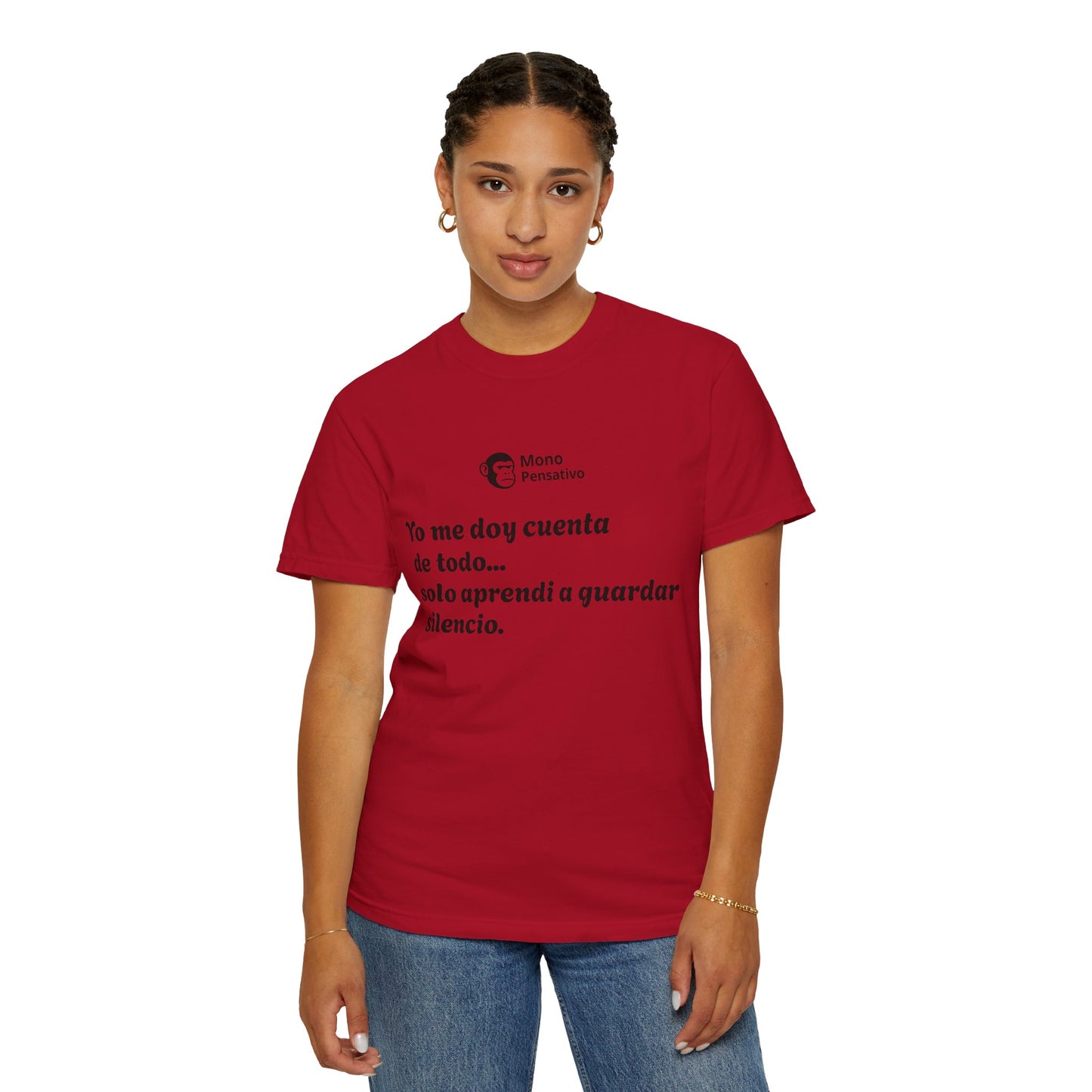 El Mono que da de qué hablar Unisex T-shirt - El Mono Pensativo
