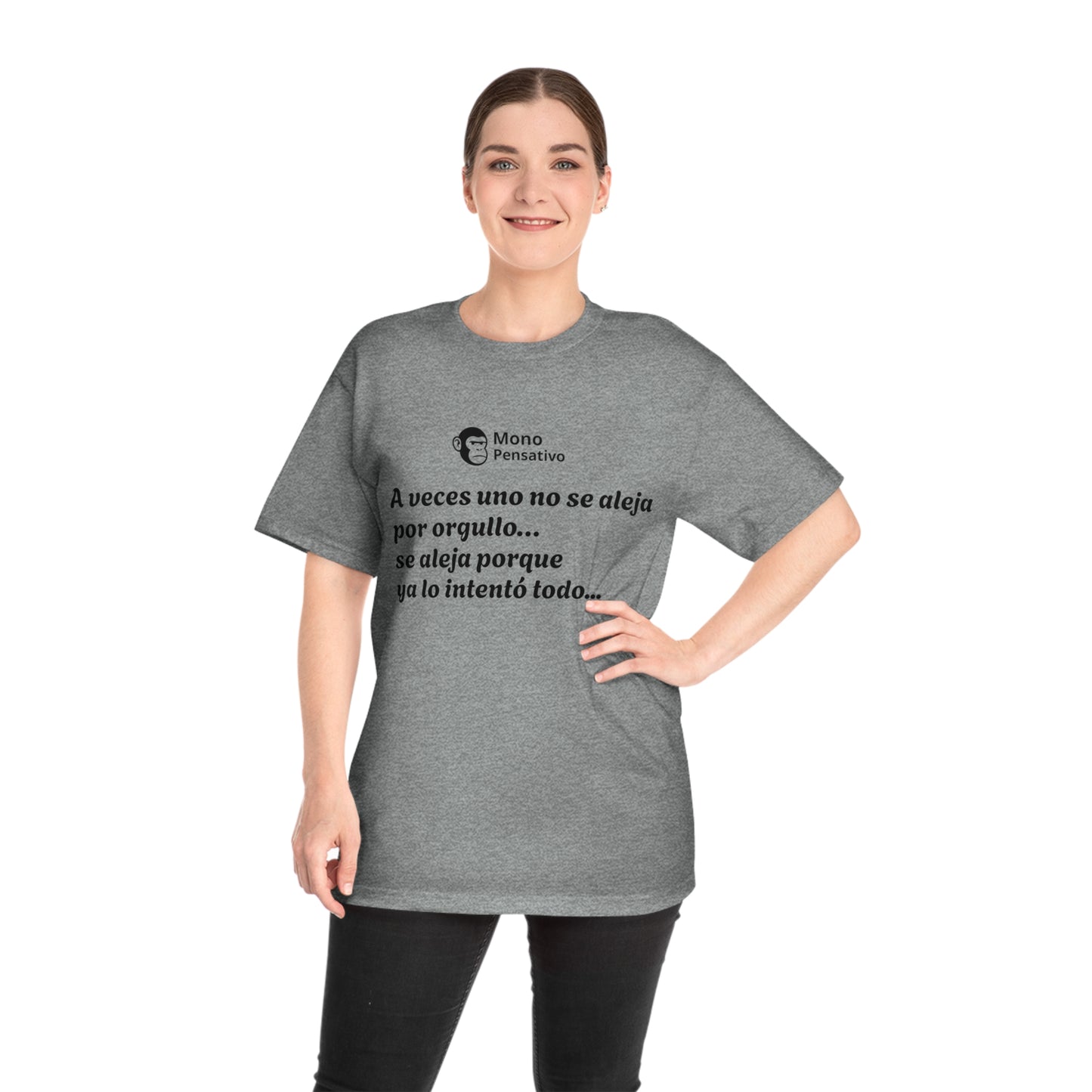 Estilo con Mensaje – Edición Hammer™ T-shirt - Mono Pensativo Design