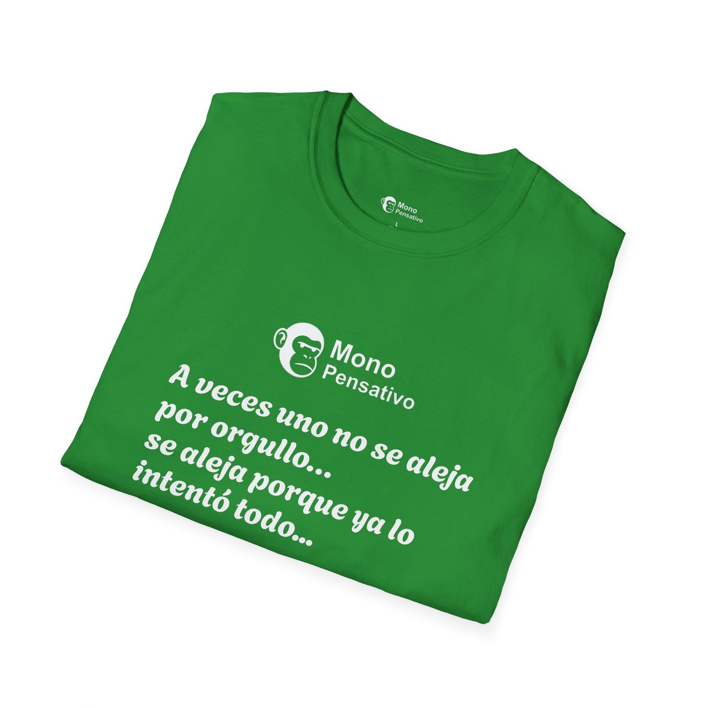 “Reflexión Urbana” – Camiseta Inspiradora - Mono Pensativo Shirt