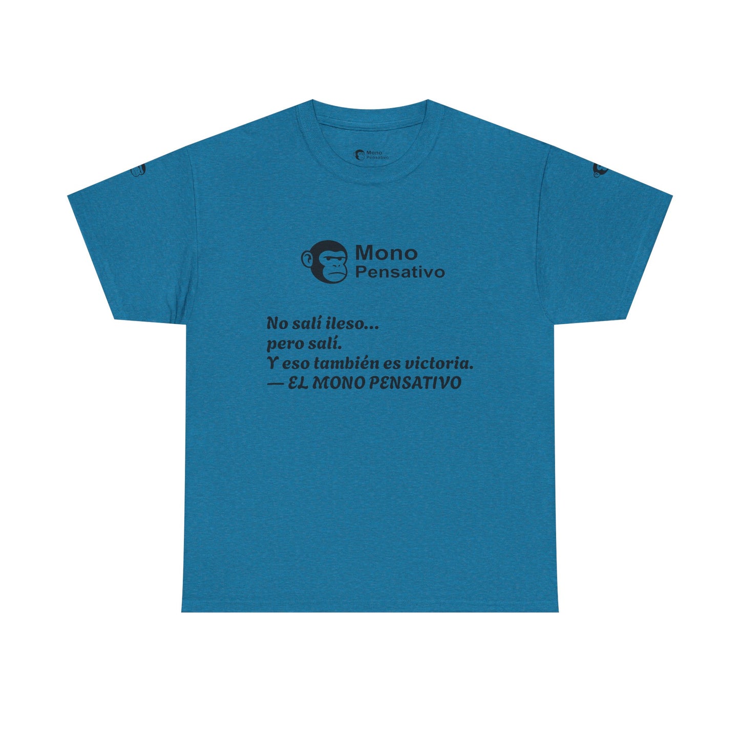 🐒Tee Motivacional Unisex | Ropa con Mensaje y Estilo – Ropa con Sentido –El Mono Pensativo