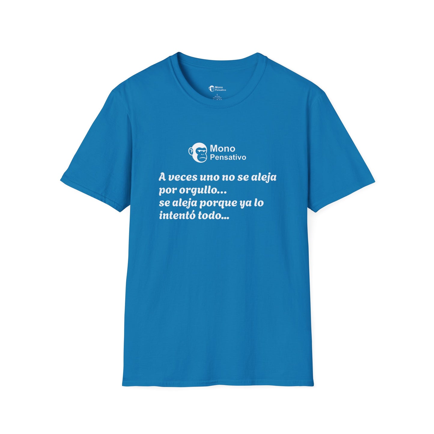 “Reflexión Urbana” – Camiseta Inspiradora - Mono Pensativo Shirt