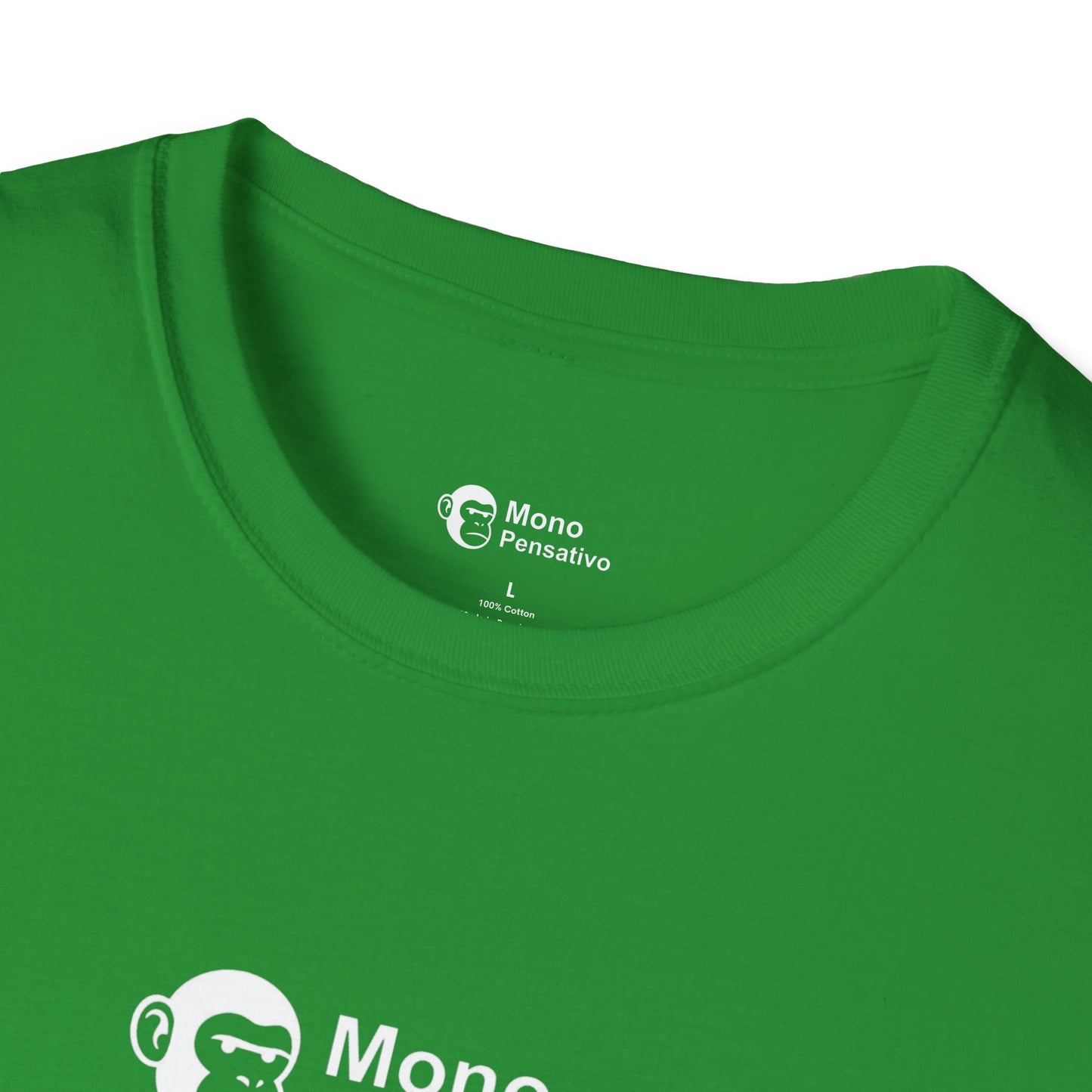 “Reflexión Urbana” – Camiseta Inspiradora - Mono Pensativo Shirt