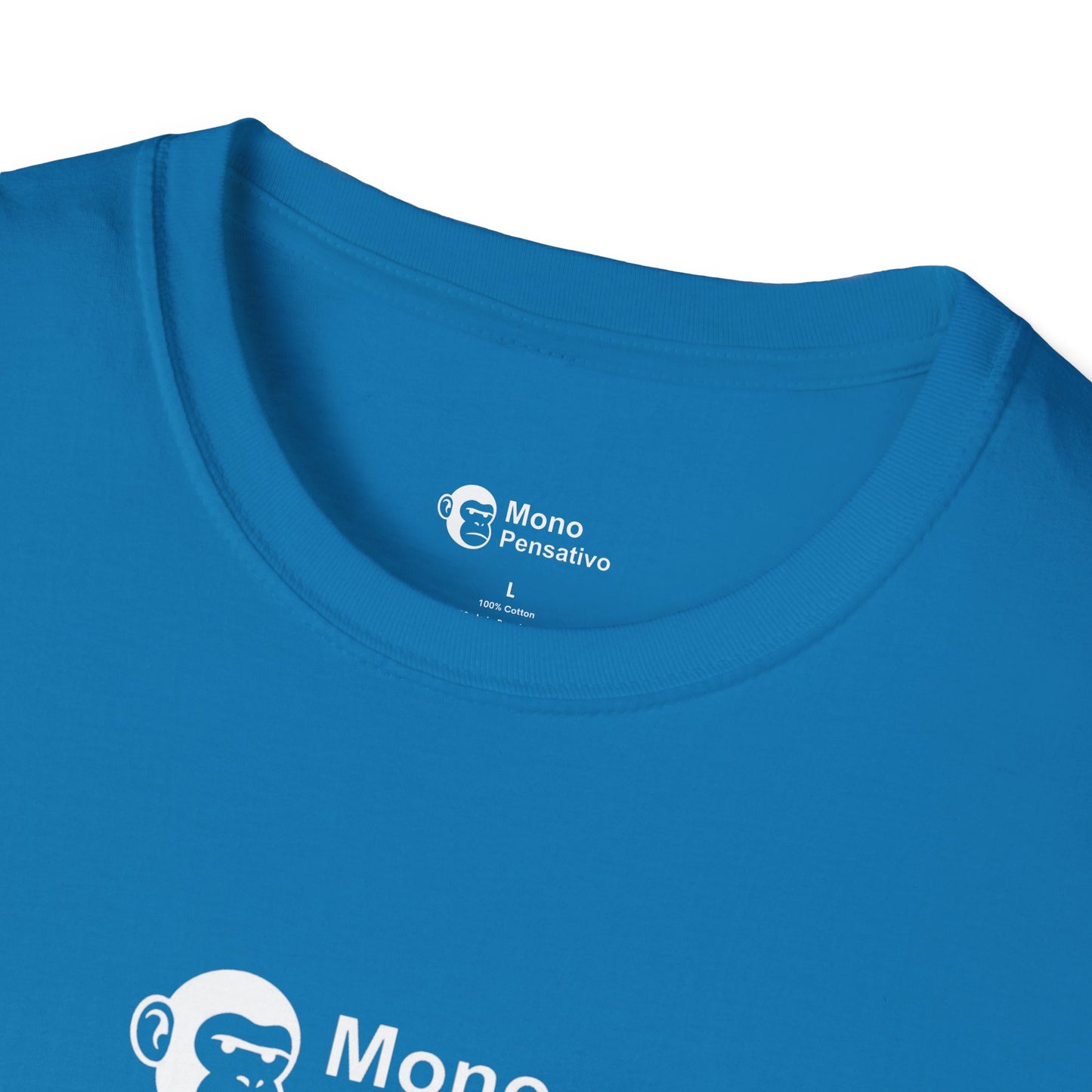 “Reflexión Urbana” – Camiseta Inspiradora - Mono Pensativo Shirt