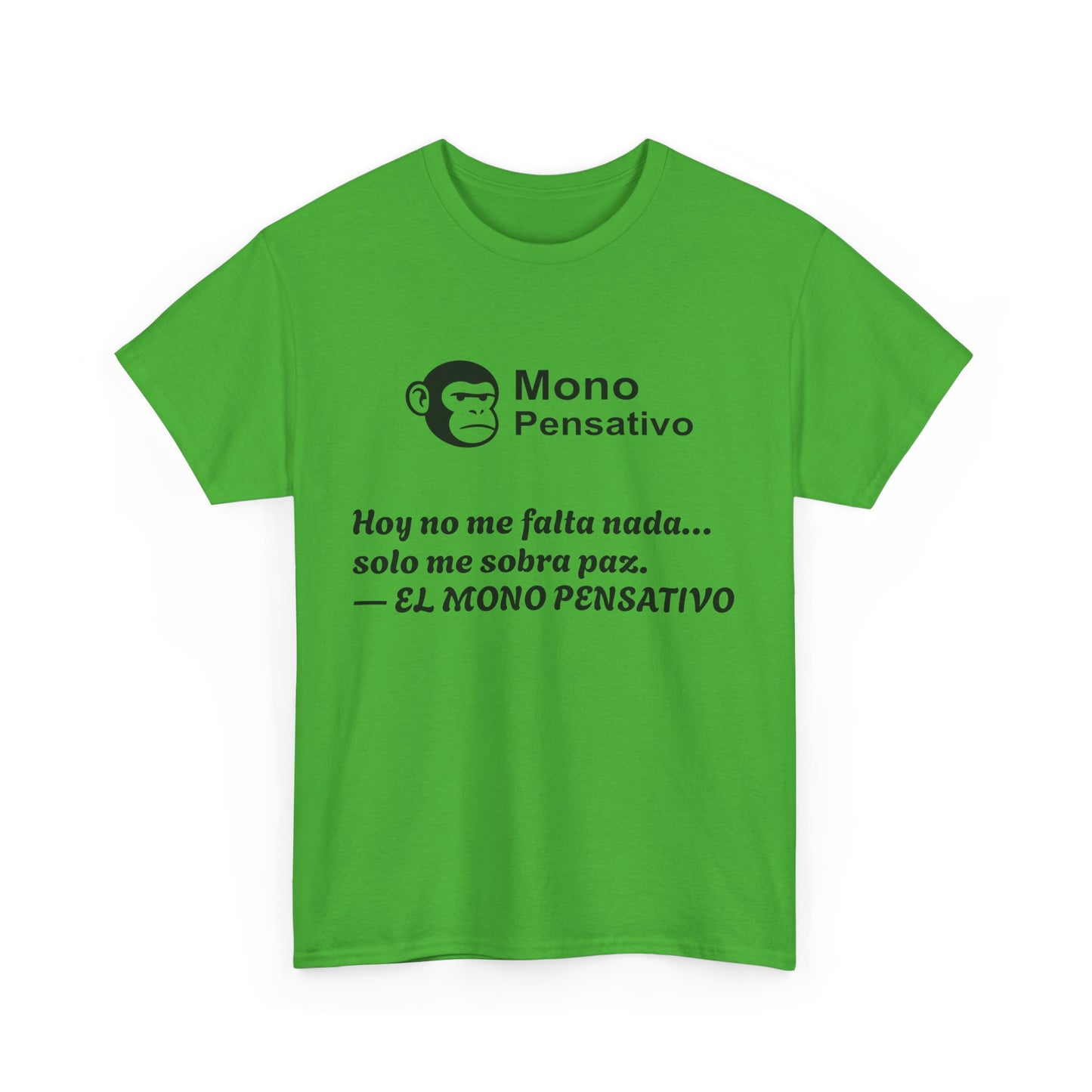 đź‘•Camiseta unisex con estilo y conciencia | El Mono Pensativo