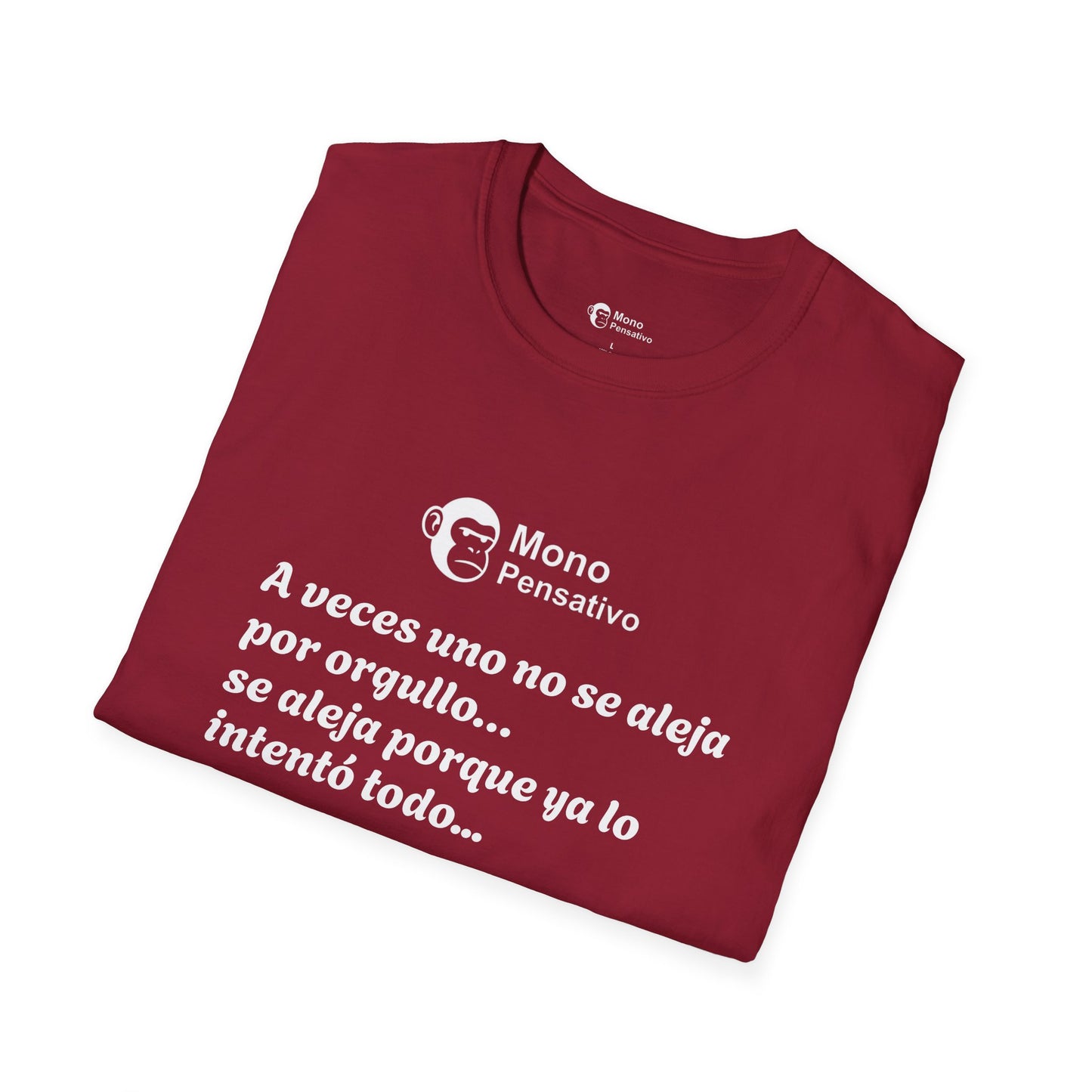 “Reflexión Urbana” – Camiseta Inspiradora - Mono Pensativo Shirt