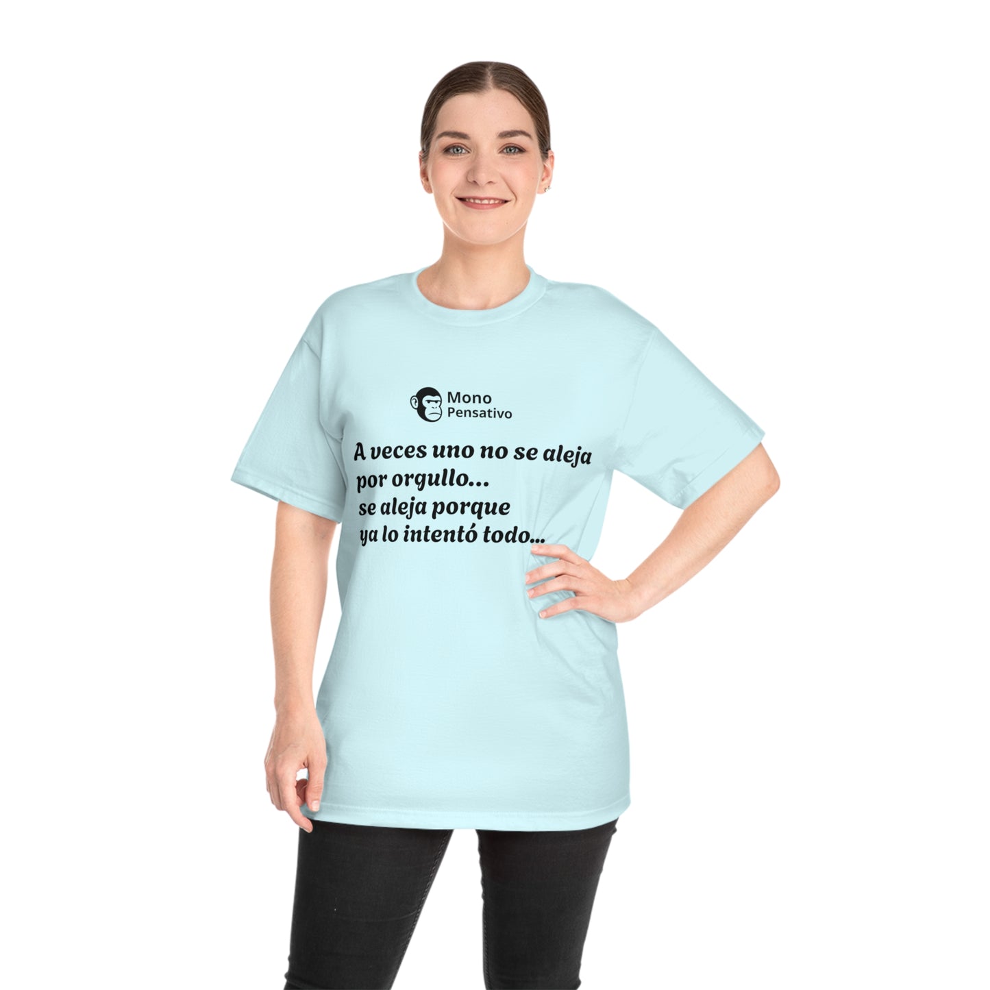 Estilo con Mensaje – Edición Hammer™ T-shirt - Mono Pensativo Design