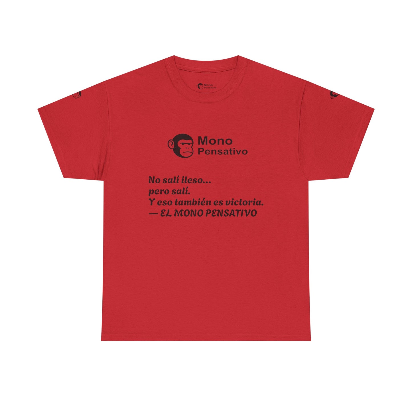 🐒Tee Motivacional Unisex | Ropa con Mensaje y Estilo – Ropa con Sentido –El Mono Pensativo
