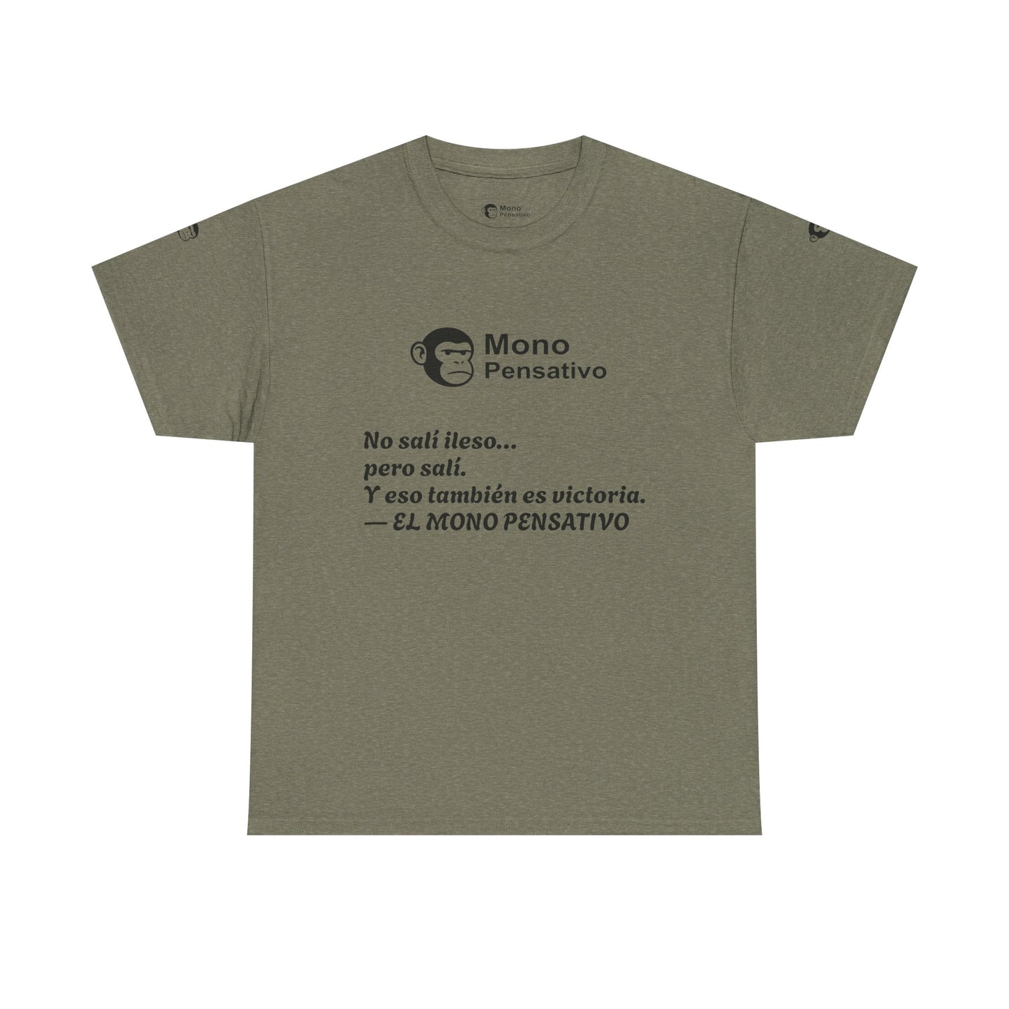 🐒Tee Motivacional Unisex | Ropa con Mensaje y Estilo – Ropa con Sentido –El Mono Pensativo