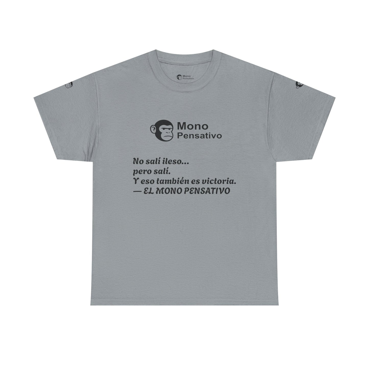 🐒Tee Motivacional Unisex | Ropa con Mensaje y Estilo – Ropa con Sentido –El Mono Pensativo