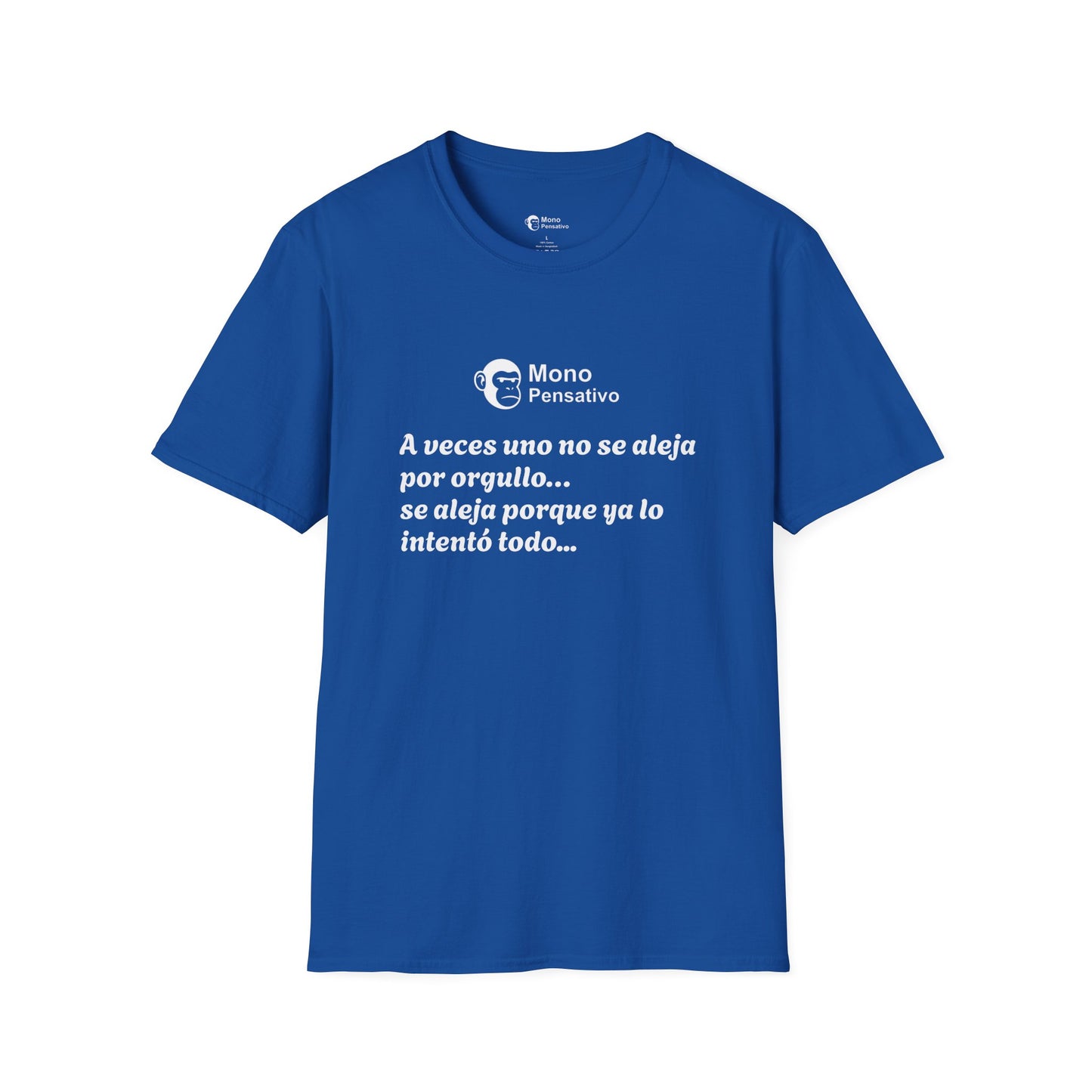 “Reflexión Urbana” – Camiseta Inspiradora - Mono Pensativo Shirt