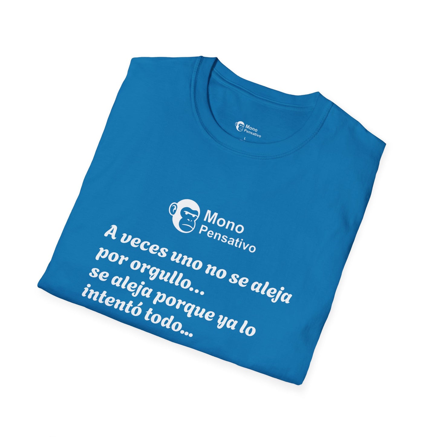“Reflexión Urbana” – Camiseta Inspiradora - Mono Pensativo Shirt