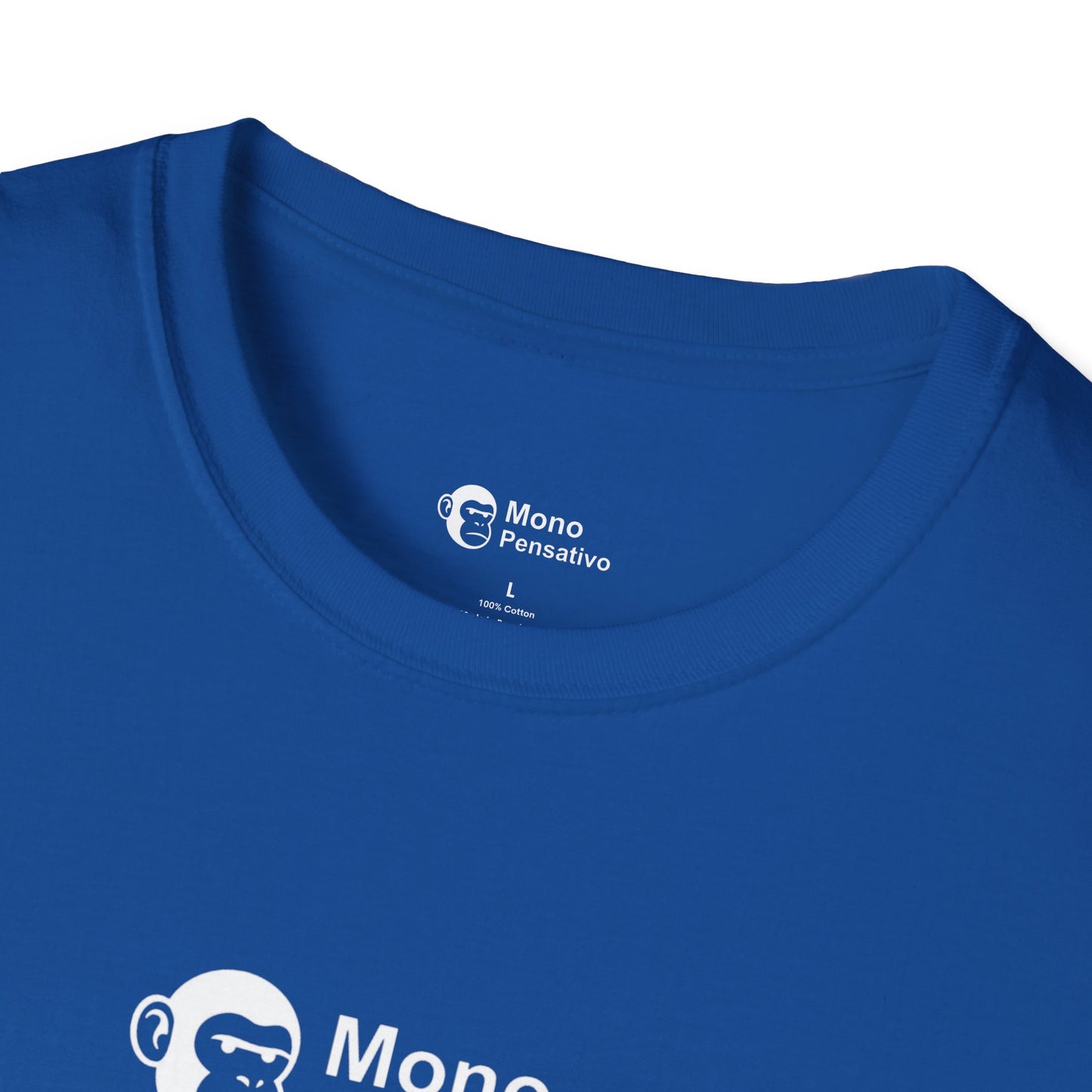“Reflexión Urbana” – Camiseta Inspiradora - Mono Pensativo Shirt