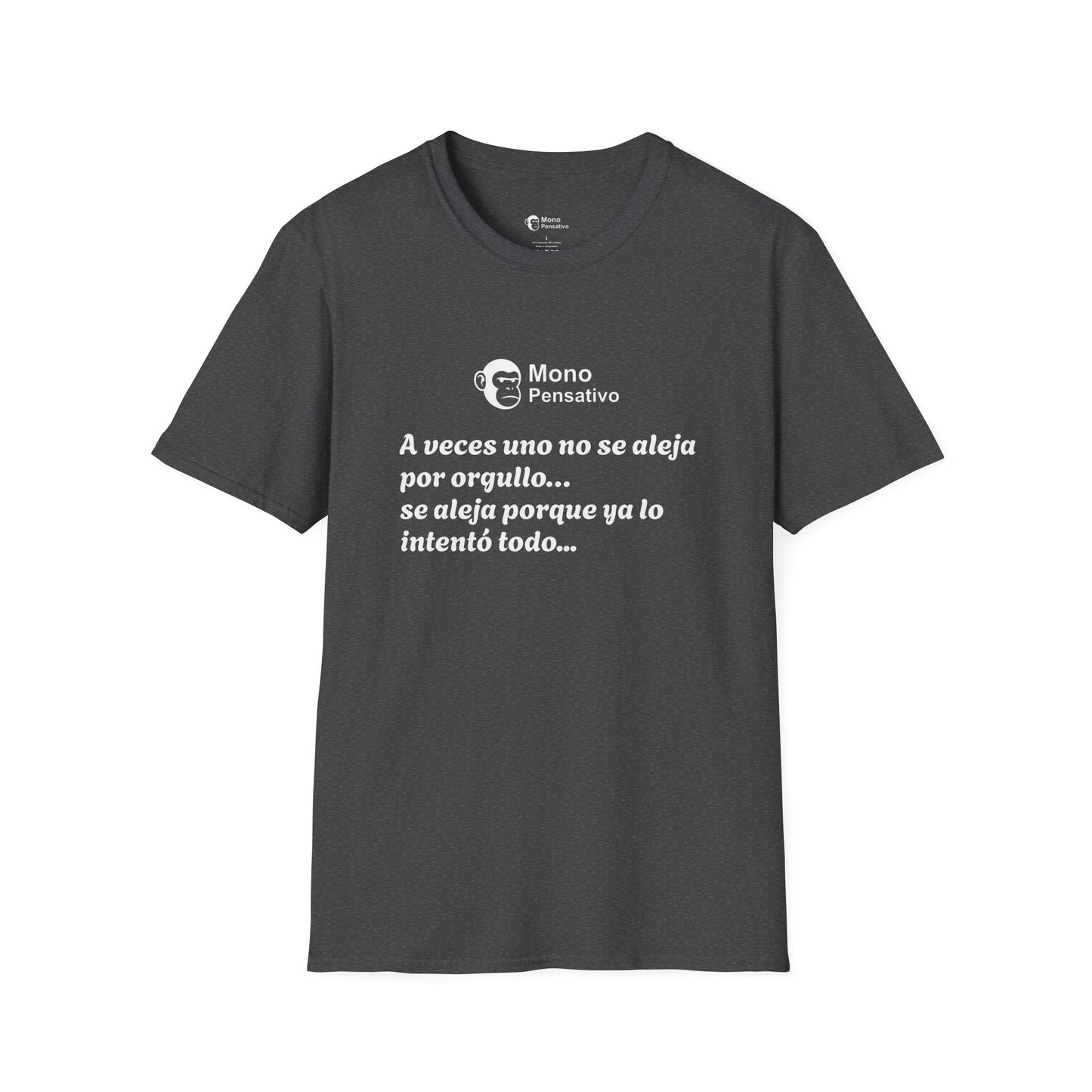 “Reflexión Urbana” – Camiseta Inspiradora - Mono Pensativo Shirt