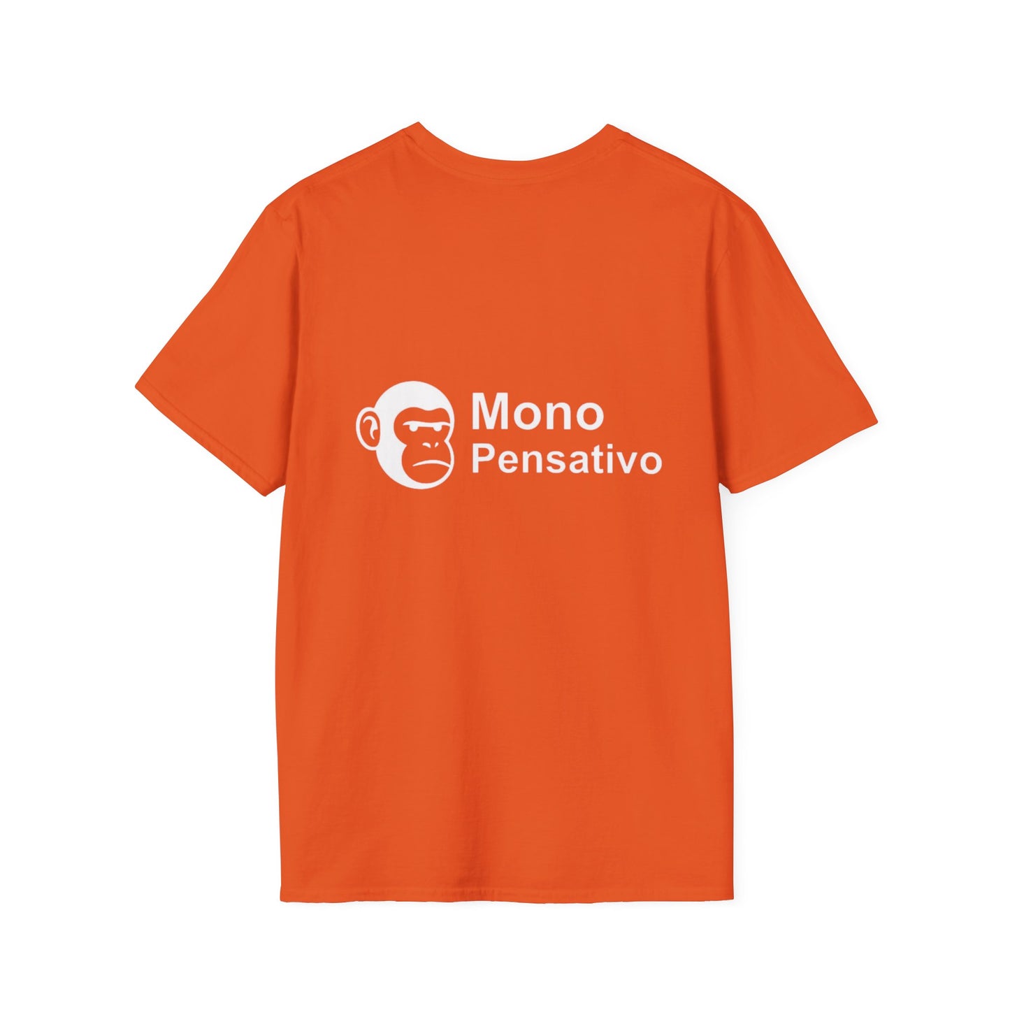 “Reflexión Urbana” – Camiseta Inspiradora - Mono Pensativo Shirt