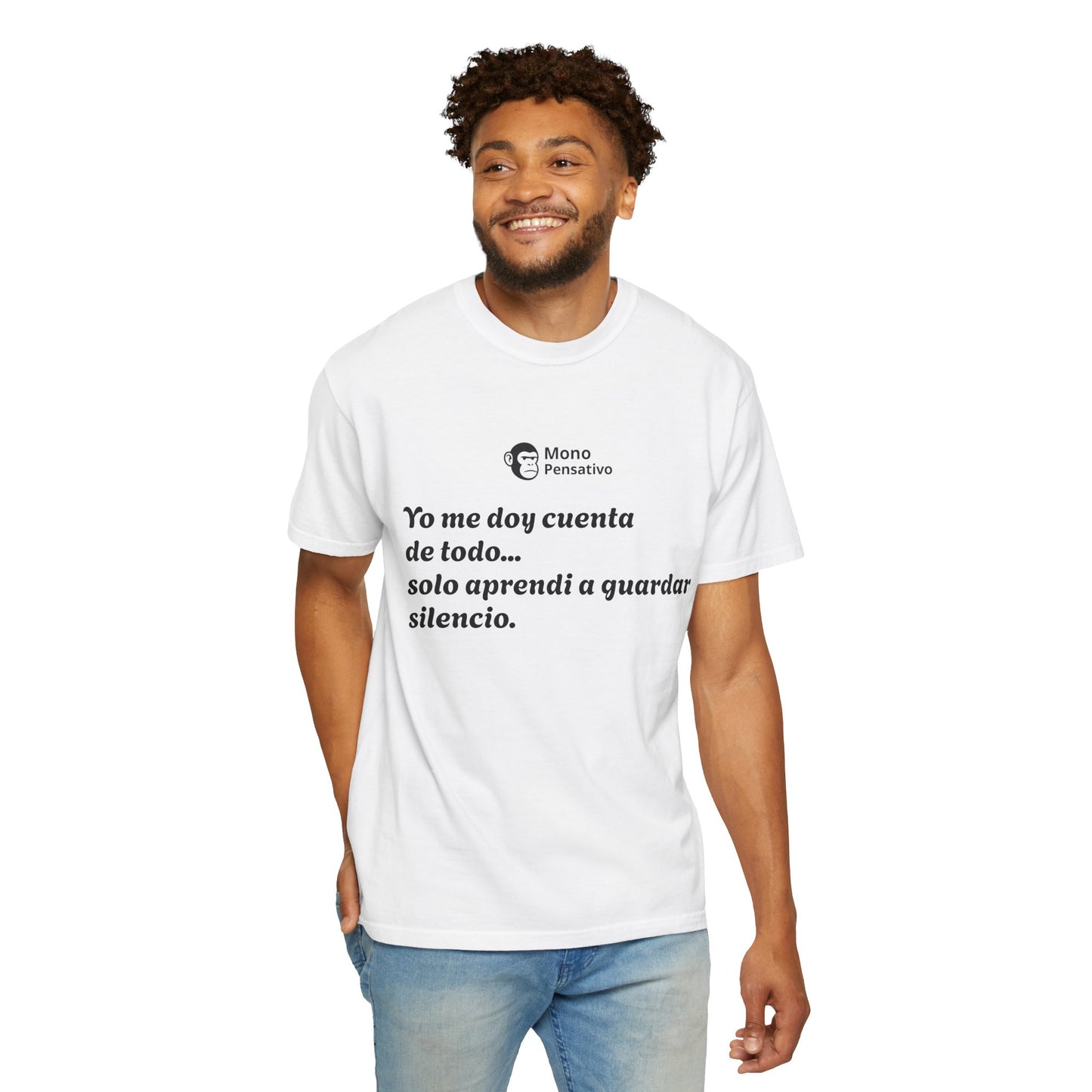 El Mono que da de qué hablar Unisex T-shirt - El Mono Pensativo