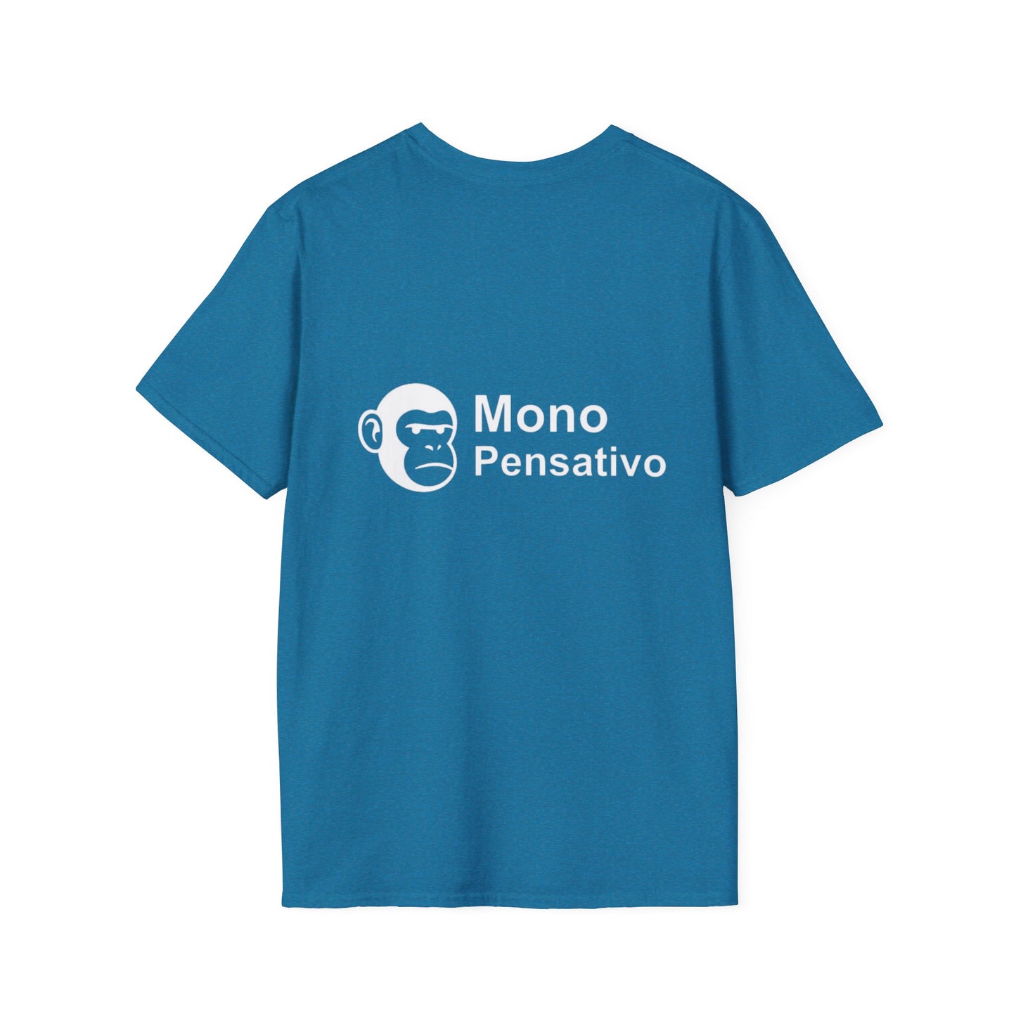 “Reflexión Urbana” – Camiseta Inspiradora - Mono Pensativo Shirt