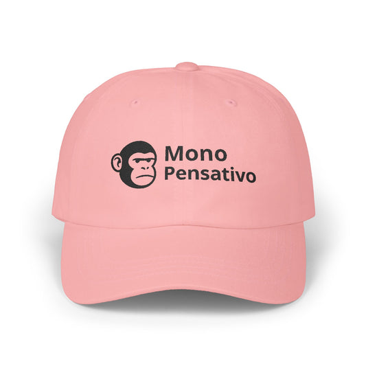 Pensativo Bordado Cap - Mono Pensativo Adjustable Hat