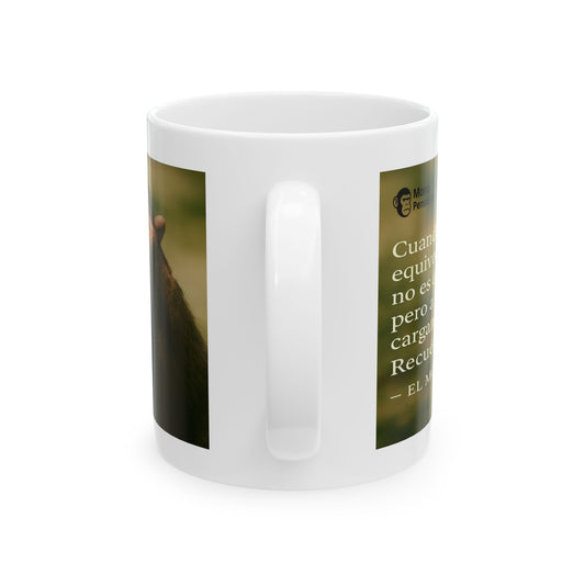 "Taza de los que ya entendieron"- 11oz Taza Del Mono Pensativo