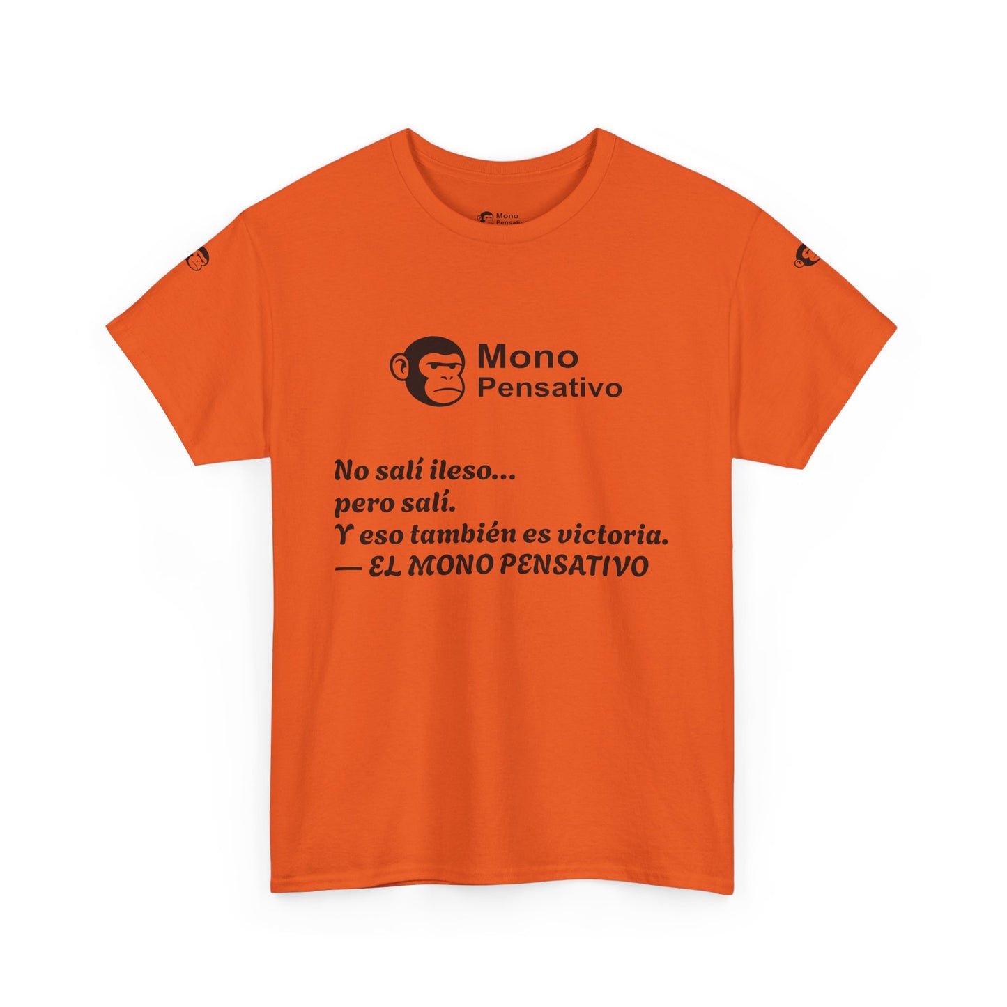 🐒Tee Motivacional Unisex | Ropa con Mensaje y Estilo – Ropa con Sentido –El Mono Pensativo