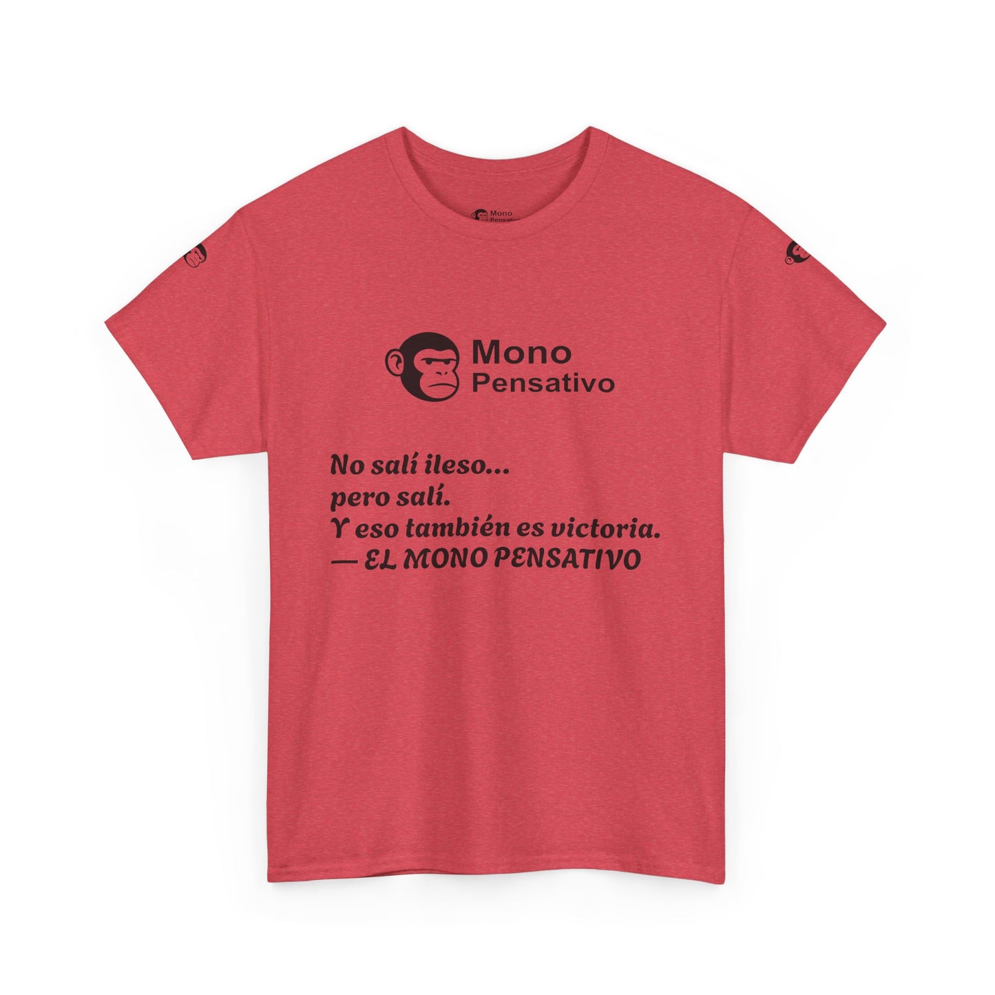 🐒Tee Motivacional Unisex | Ropa con Mensaje y Estilo – Ropa con Sentido –El Mono Pensativo