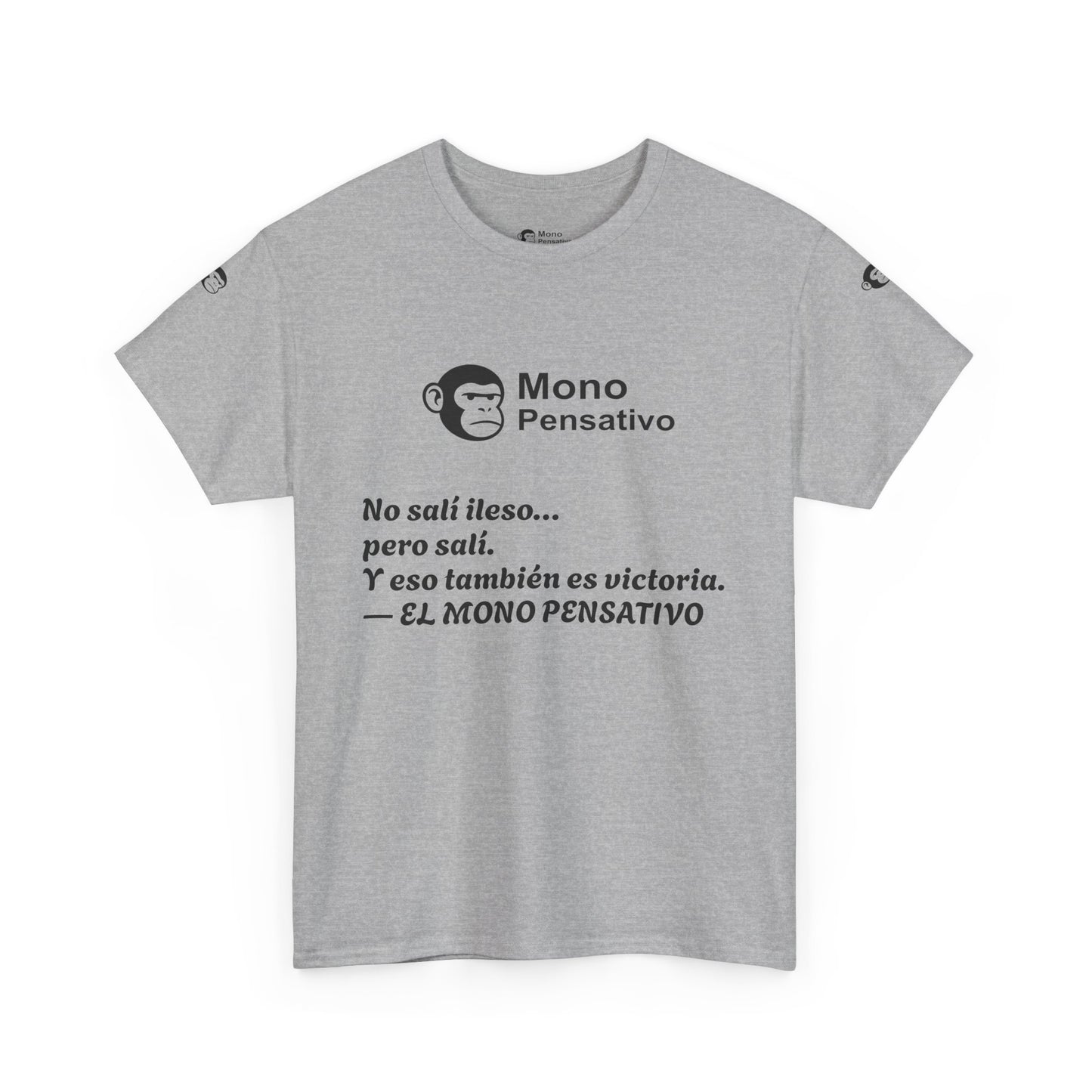 🐒Tee Motivacional Unisex | Ropa con Mensaje y Estilo – Ropa con Sentido –El Mono Pensativo