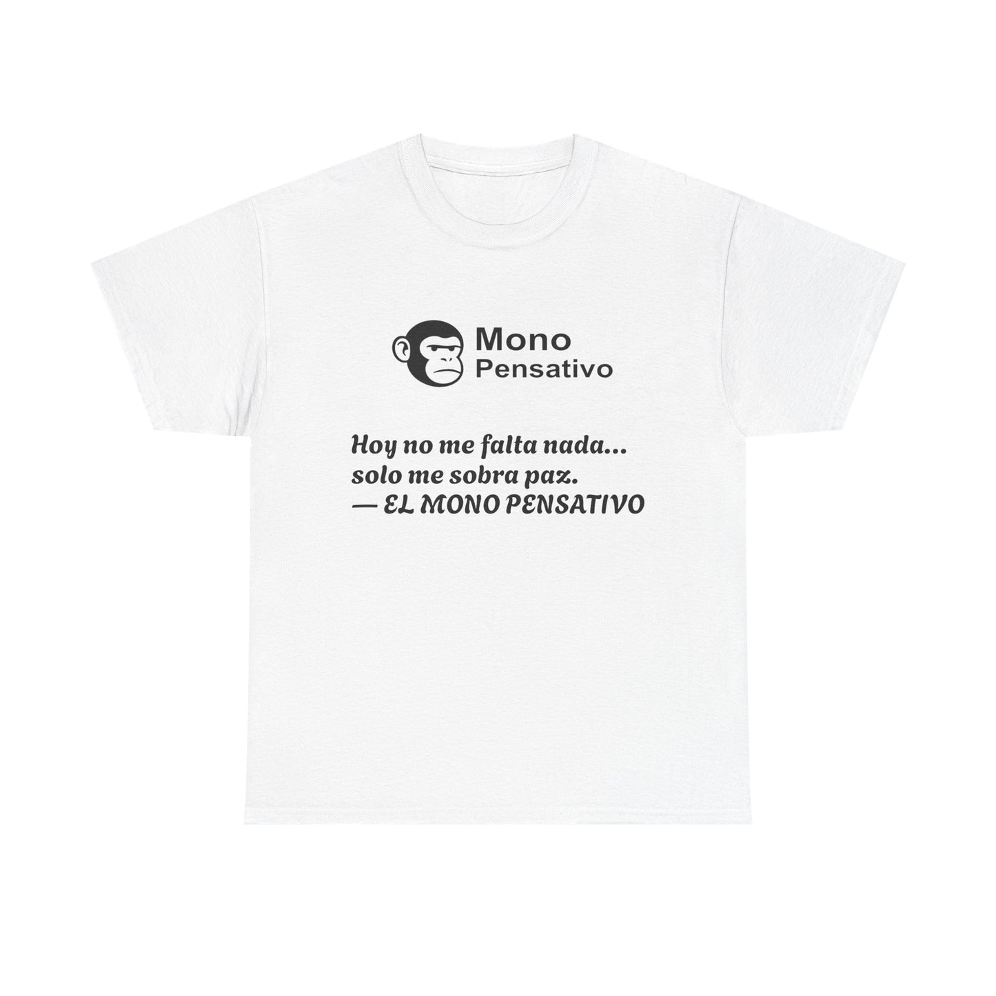 đź‘•Camiseta unisex con estilo y conciencia | El Mono Pensativo