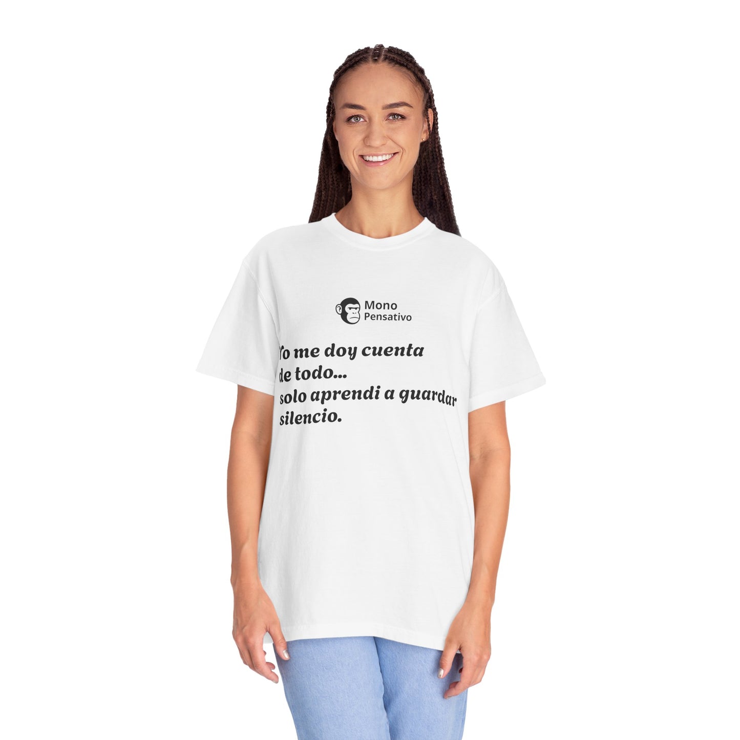 El Mono que da de qué hablar Unisex T-shirt - El Mono Pensativo