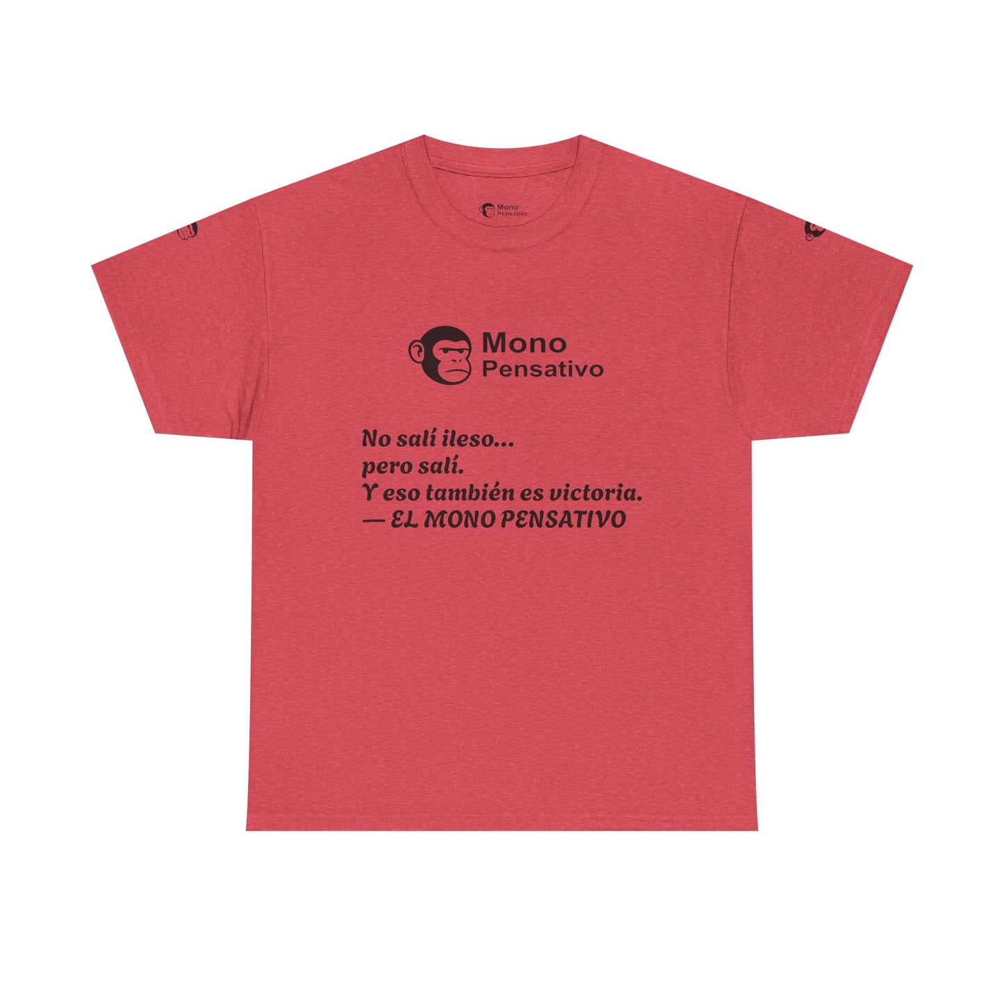 🐒Tee Motivacional Unisex | Ropa con Mensaje y Estilo – Ropa con Sentido –El Mono Pensativo