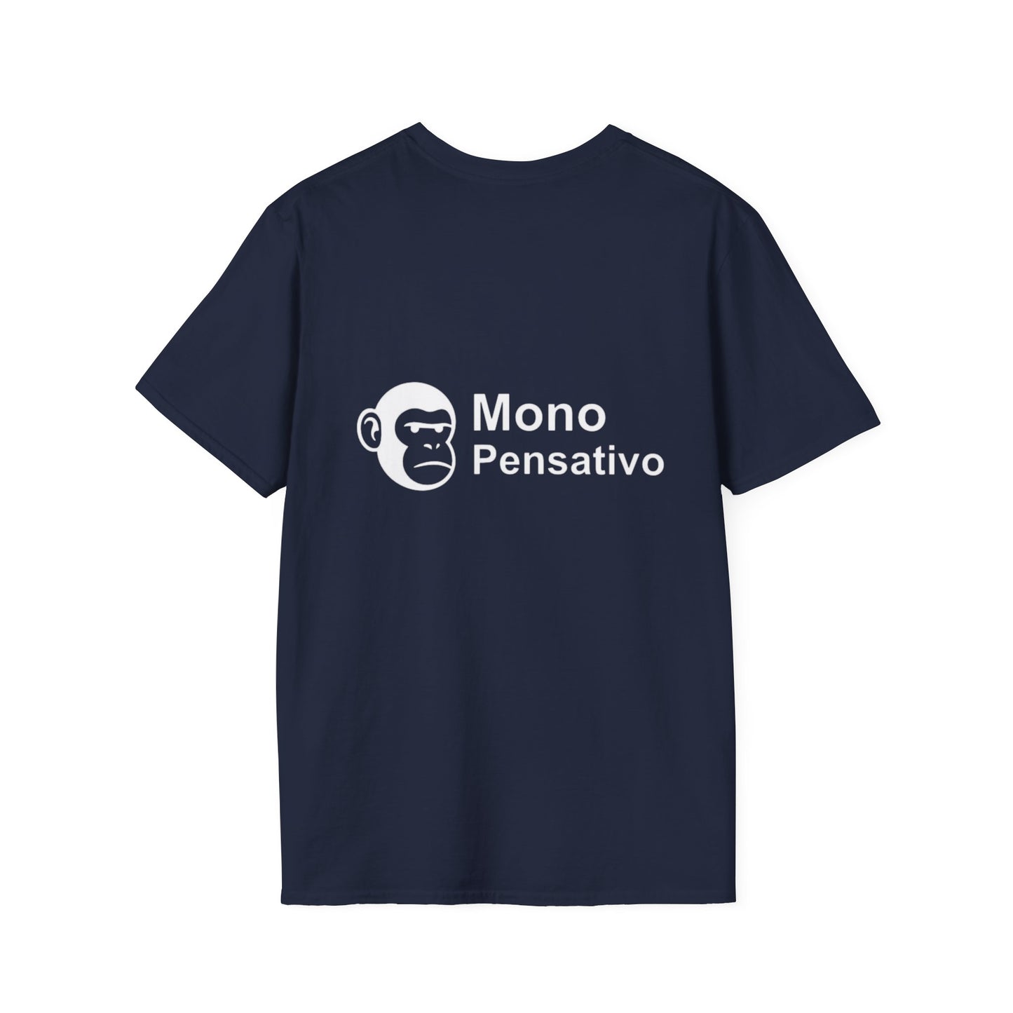 “Reflexión Urbana” – Camiseta Inspiradora - Mono Pensativo Shirt