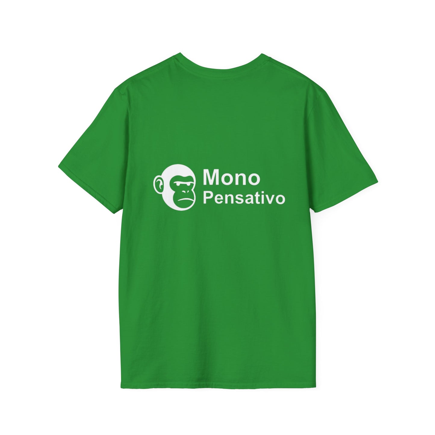 “Reflexión Urbana” – Camiseta Inspiradora - Mono Pensativo Shirt