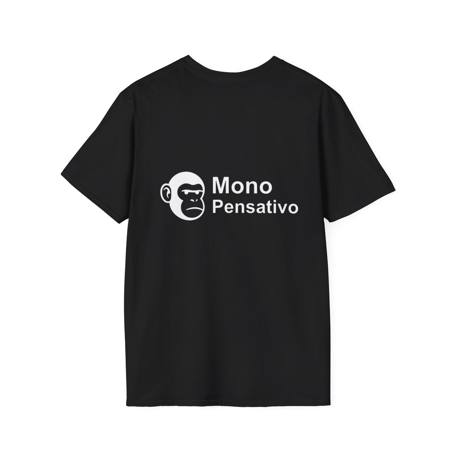 “Reflexión Urbana” – Camiseta Inspiradora - Mono Pensativo Shirt