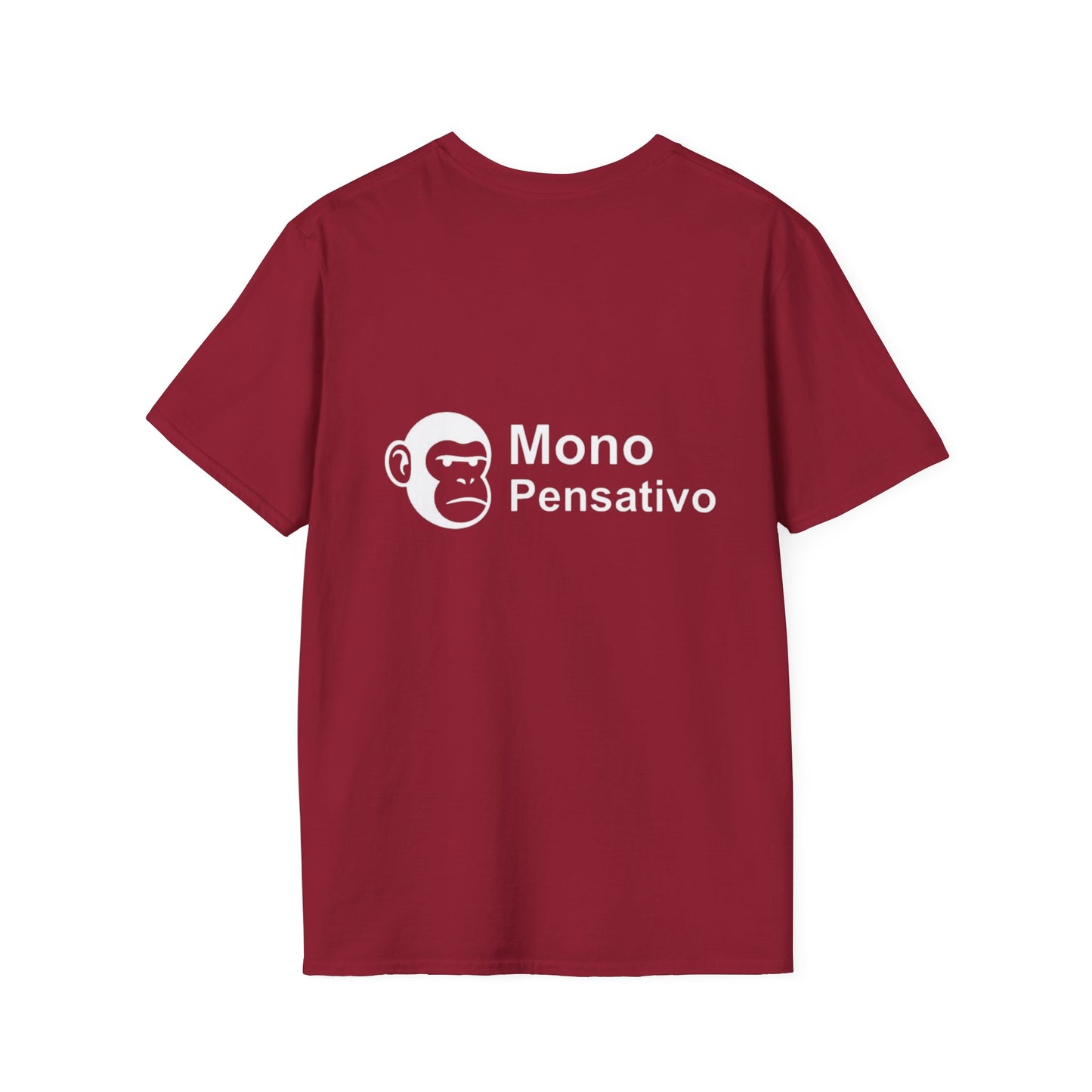 “Reflexión Urbana” – Camiseta Inspiradora - Mono Pensativo Shirt