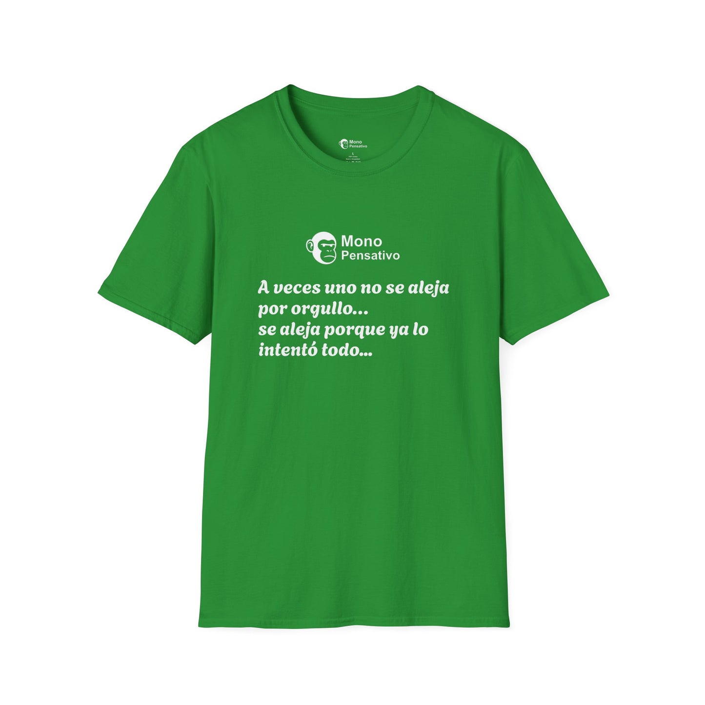 “Reflexión Urbana” – Camiseta Inspiradora - Mono Pensativo Shirt