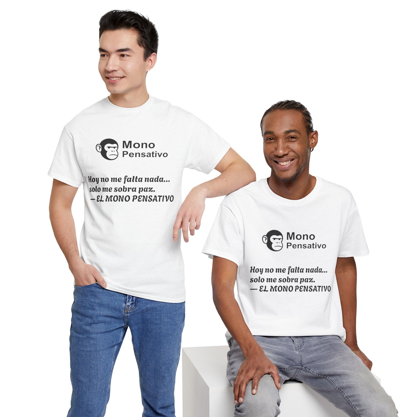 đź‘•Camiseta unisex con estilo y conciencia | El Mono Pensativo