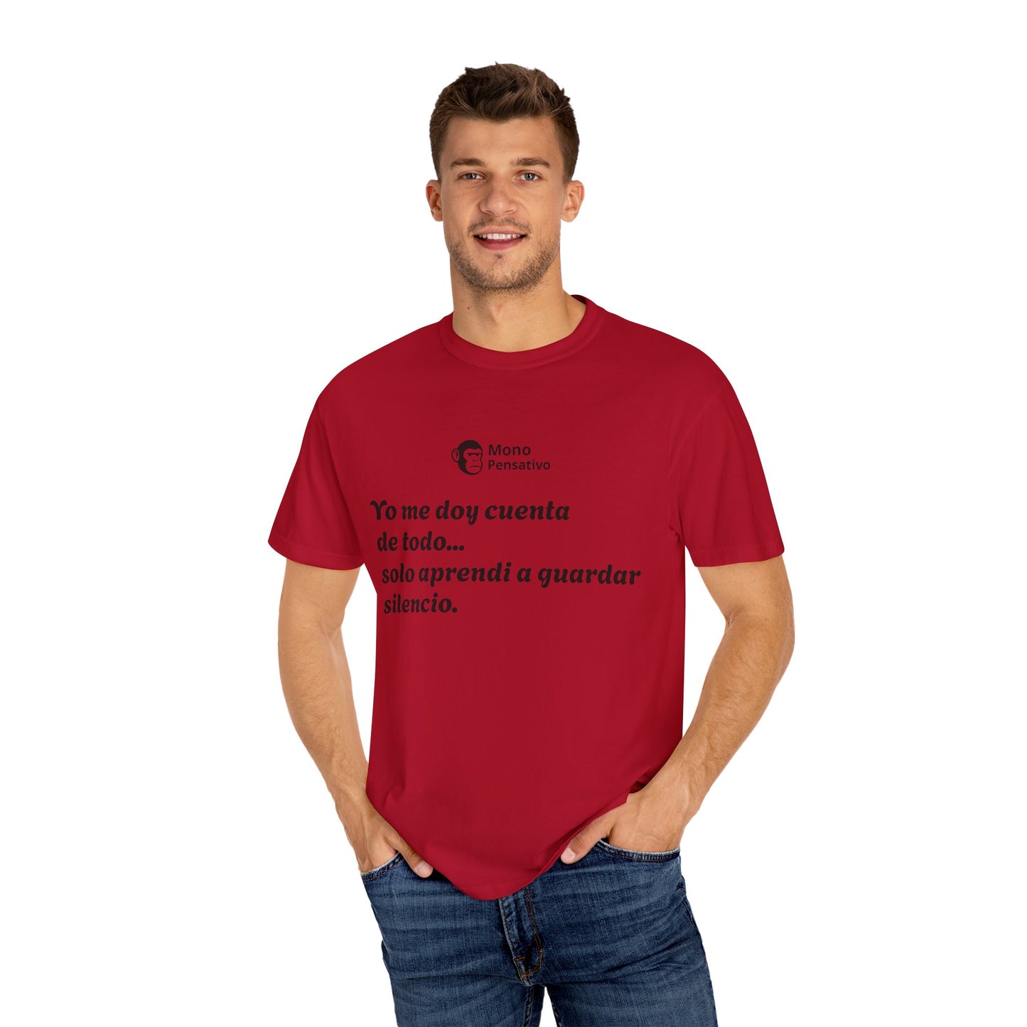 El Mono que da de qué hablar Unisex T-shirt - El Mono Pensativo