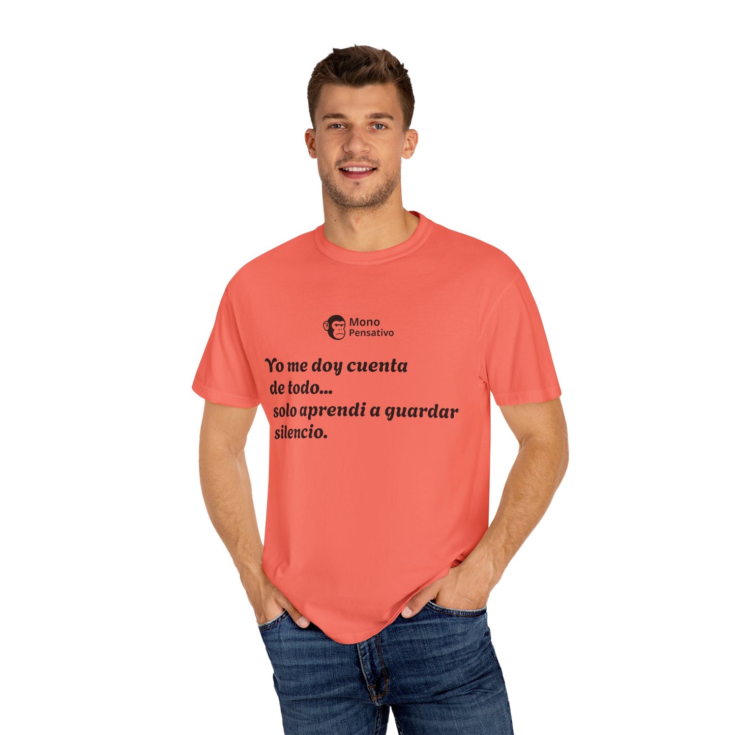 El Mono que da de qué hablar Unisex T-shirt - El Mono Pensativo