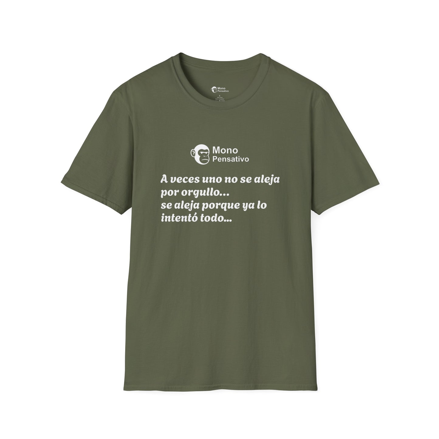 “Reflexión Urbana” – Camiseta Inspiradora - Mono Pensativo Shirt