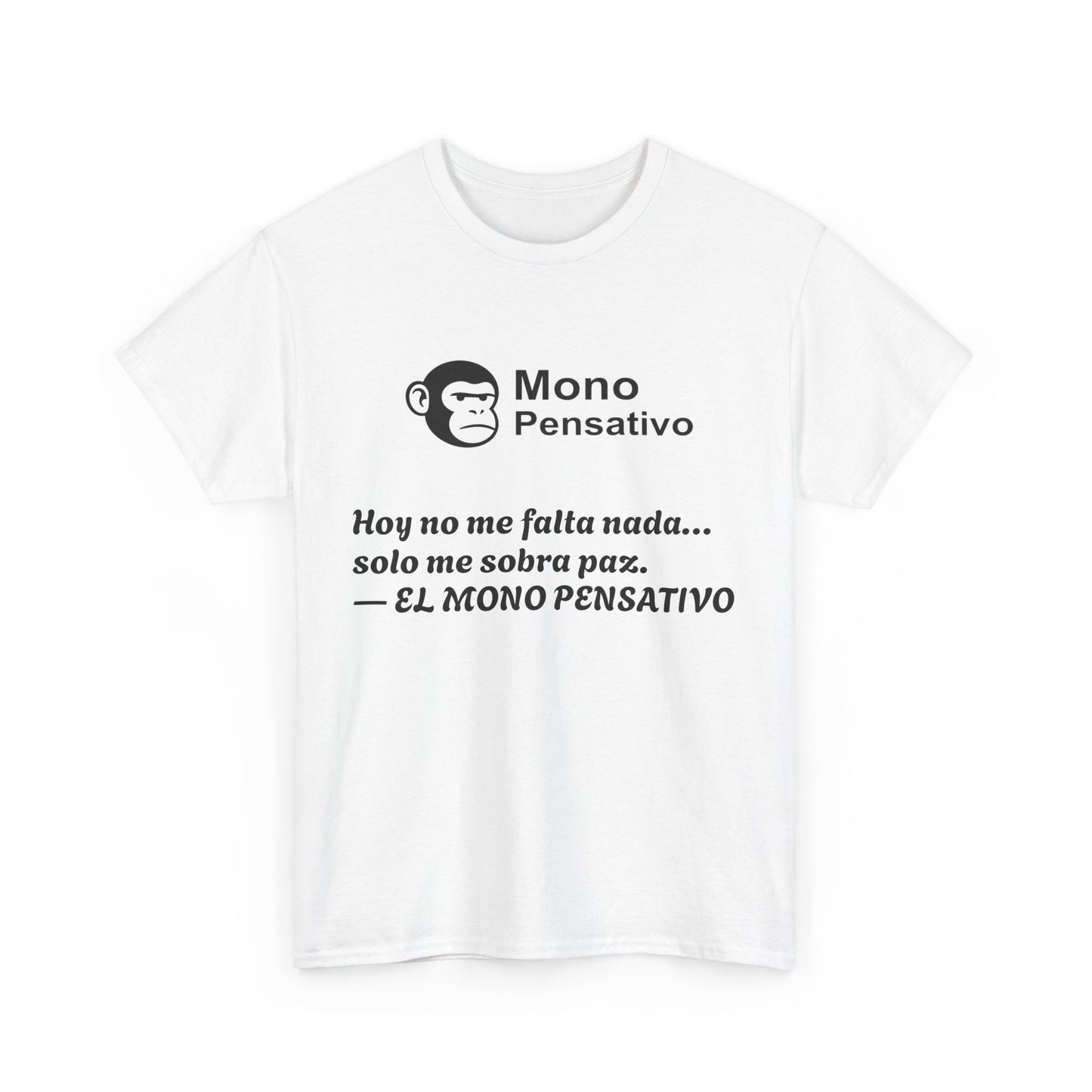 đź‘•Camiseta unisex con estilo y conciencia | El Mono Pensativo