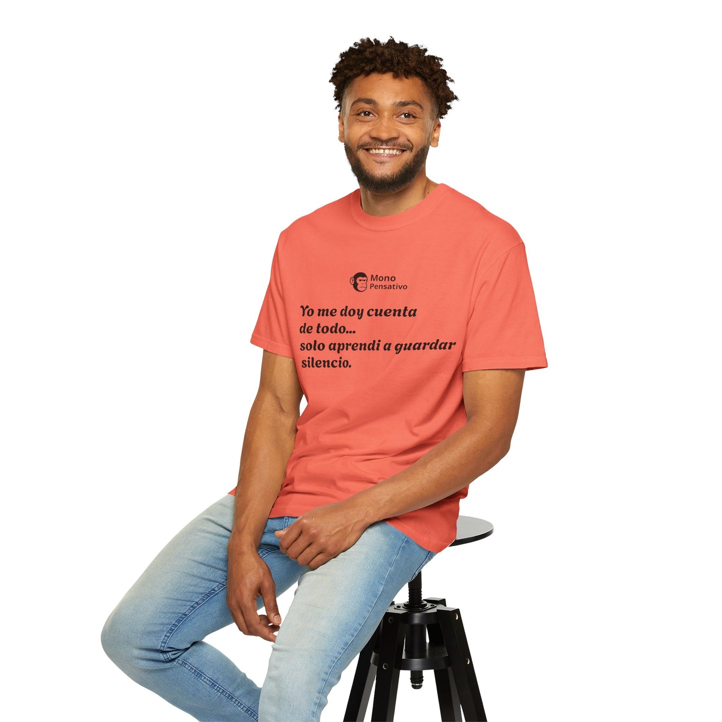 El Mono que da de qué hablar Unisex T-shirt - El Mono Pensativo