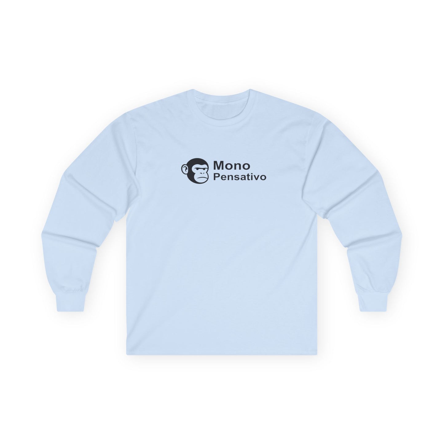 👕“Lo Que Callas, Se Nota – Edición Manga Larga” – Tee Unisex del Mono Pensativo