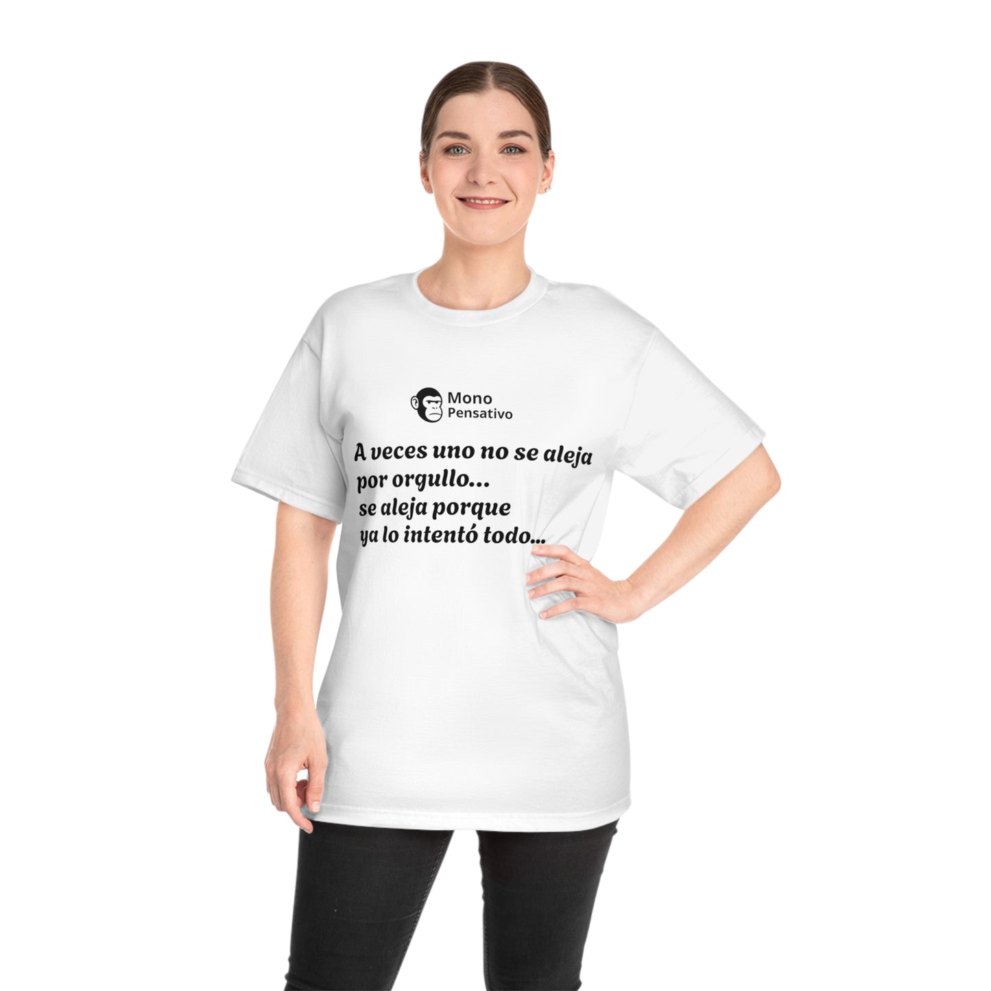 Estilo con Mensaje – Edición Hammer™ T-shirt - Mono Pensativo Design