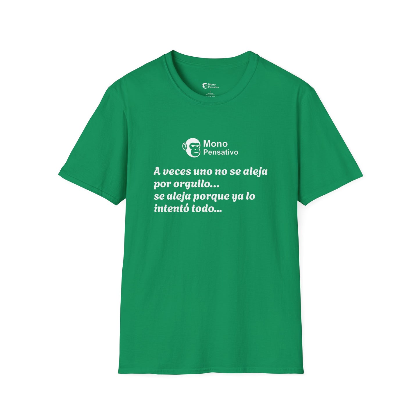 “Reflexión Urbana” – Camiseta Inspiradora - Mono Pensativo Shirt