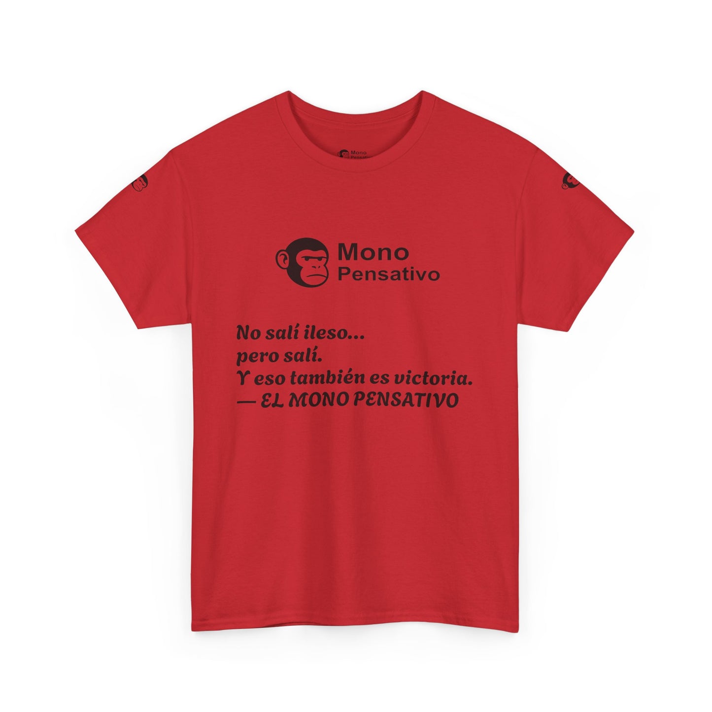 🐒Tee Motivacional Unisex | Ropa con Mensaje y Estilo – Ropa con Sentido –El Mono Pensativo