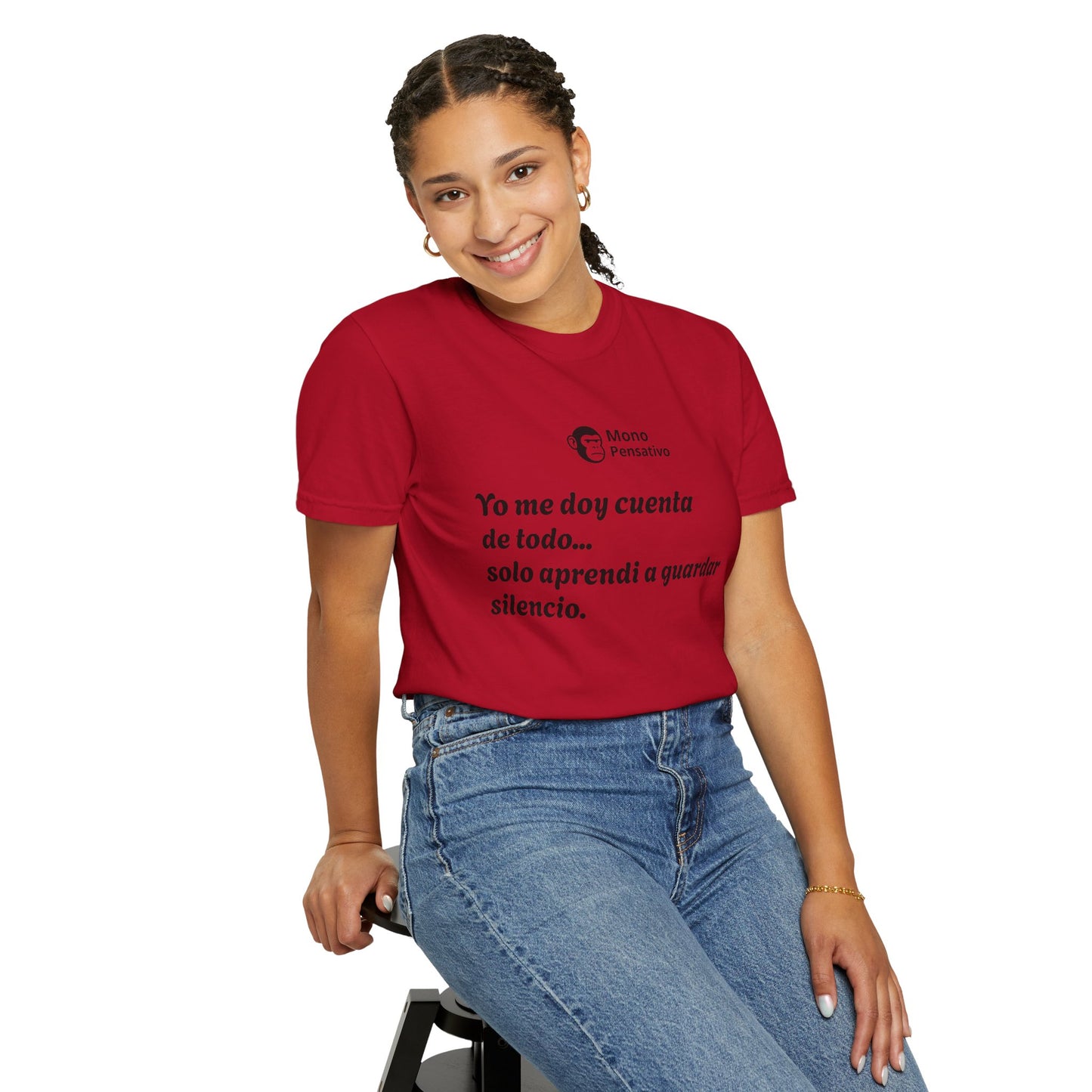 El Mono que da de qué hablar Unisex T-shirt - El Mono Pensativo